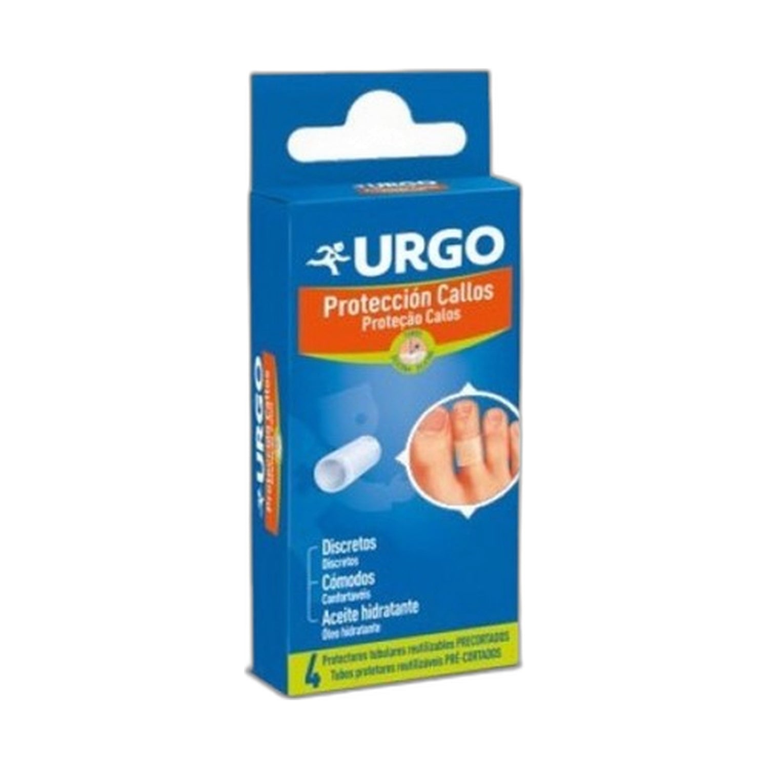 Urgo Proteção Calos Tubos Reutilizáveis X4