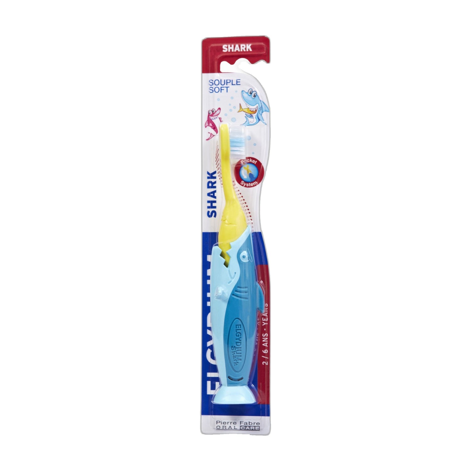 Elgydium Kids Escova Dentária Shark 2-6 Anos