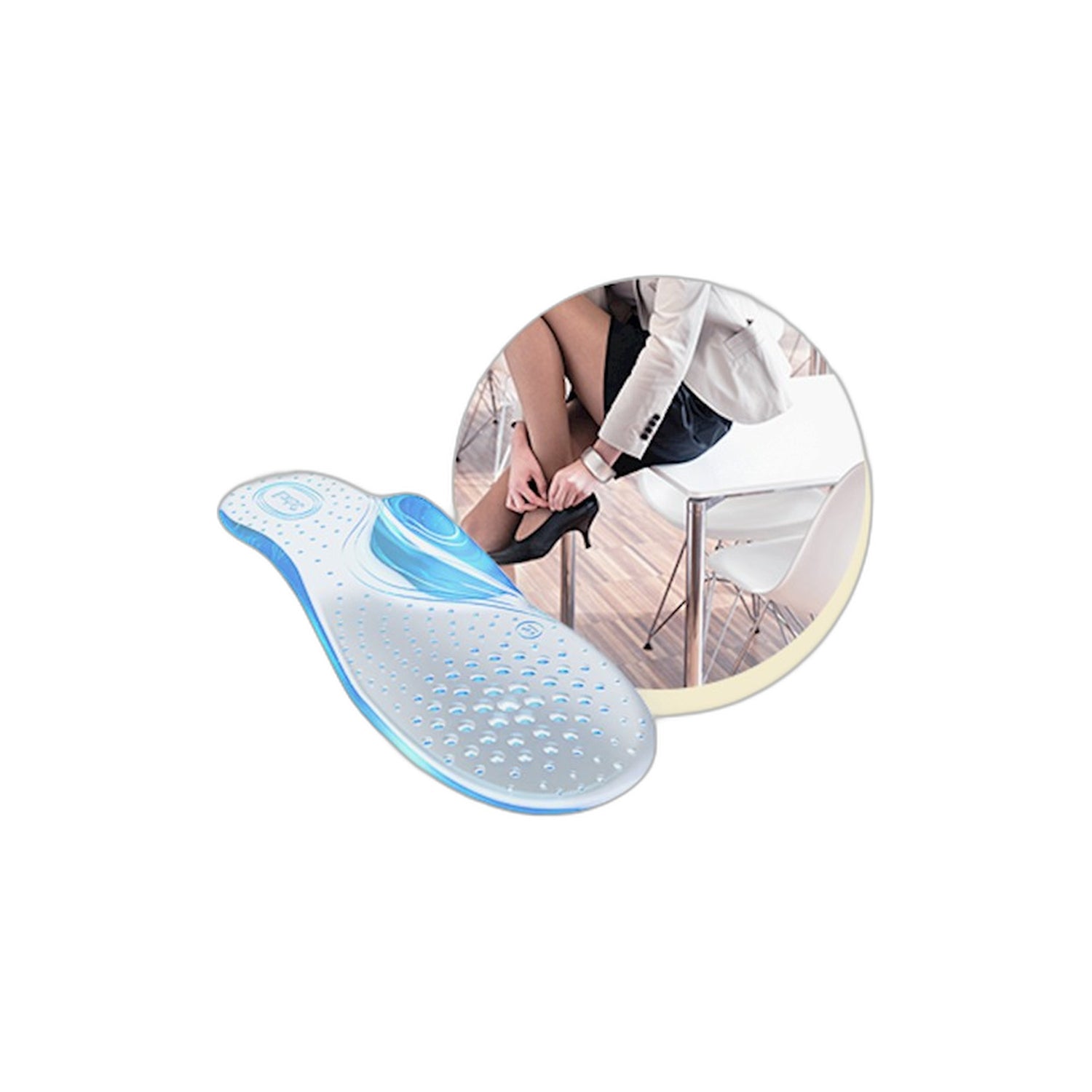Scholl Gelactiv Palmilha Salto Alt X2