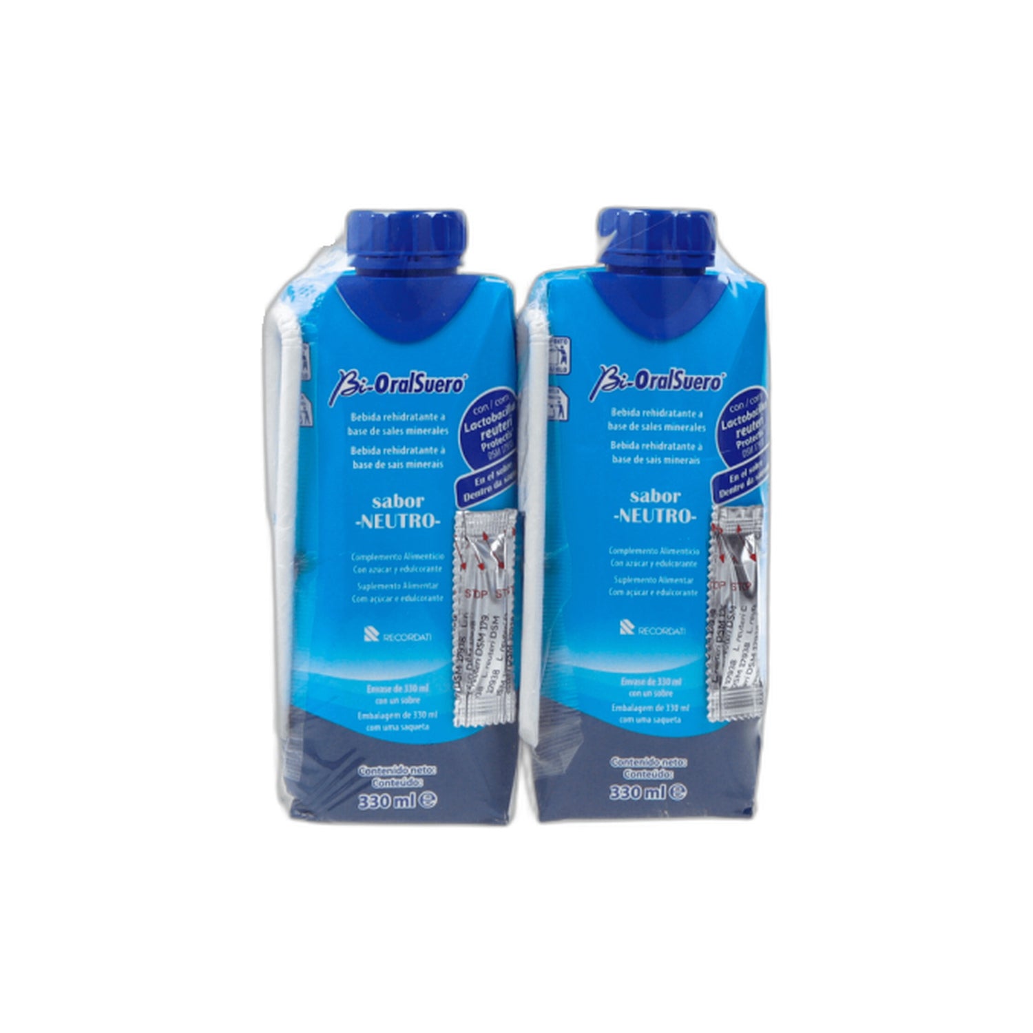 Bi-Oralsuero Neutro Solução Oral 330 ml x2