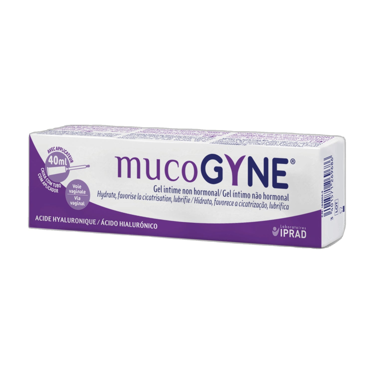 Mucogyne Gel Íntimo Com Aplicador 40 ml