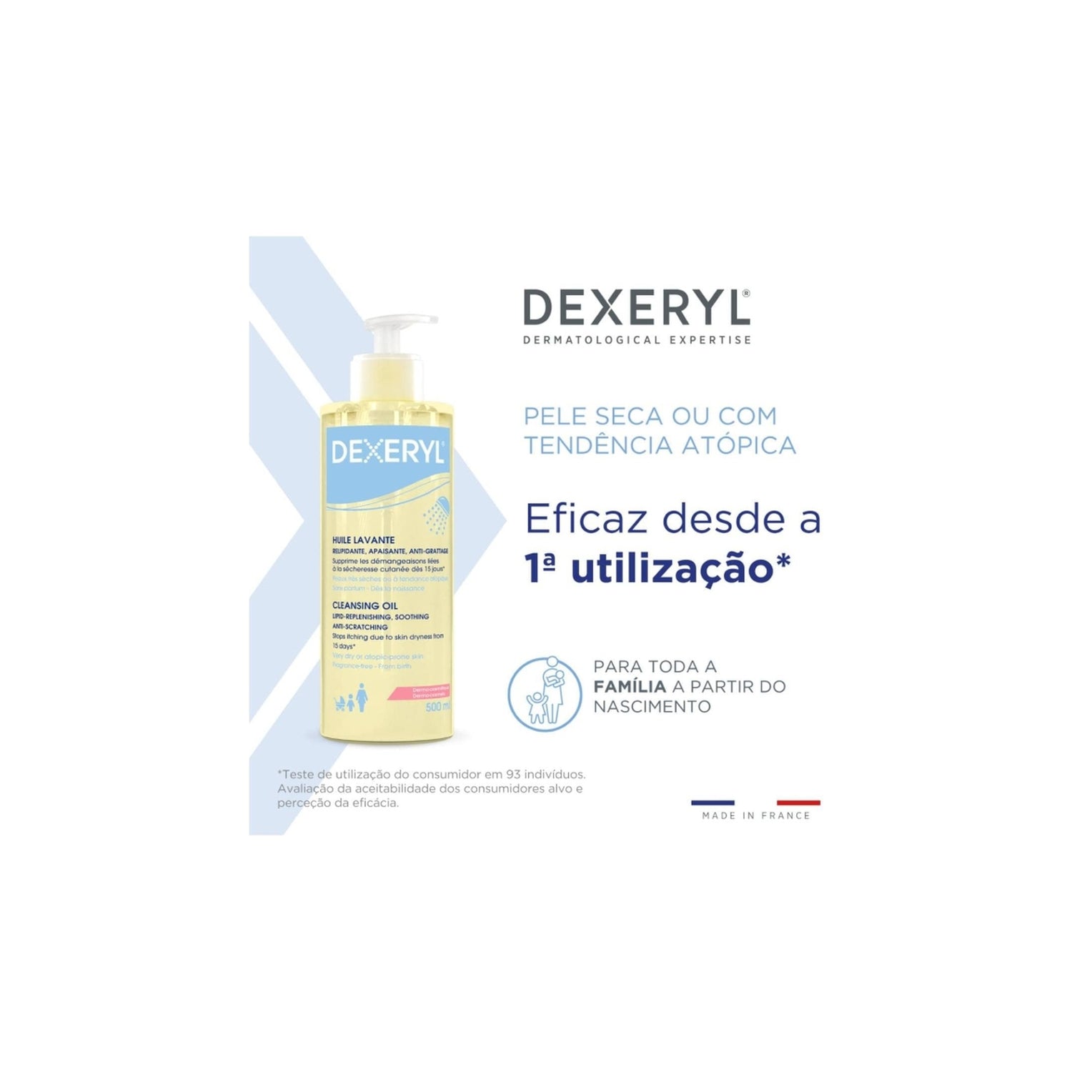 Dexeryl Óleo Duche 500 ml