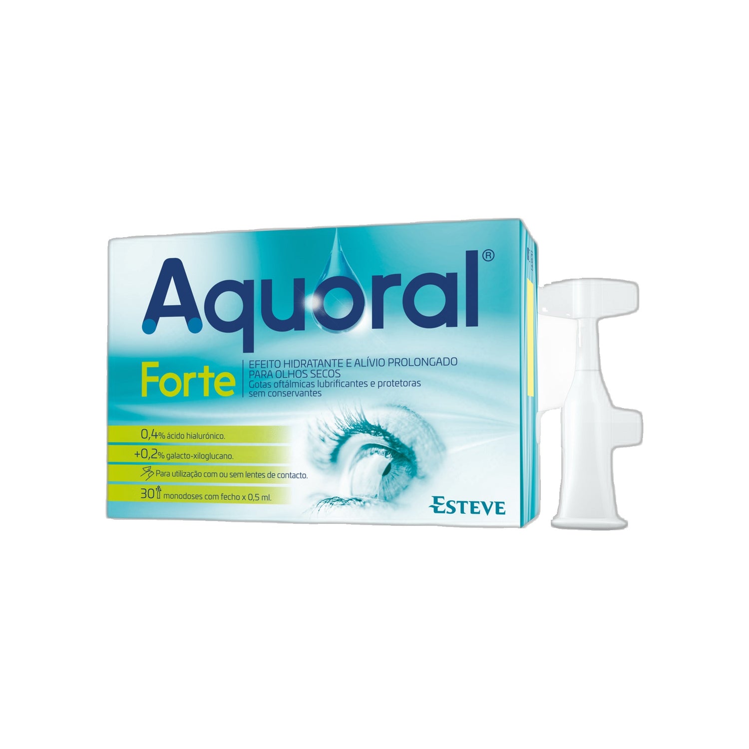 Aquoral Forte Gotas Oftalmológicas 0,5 Ml X30