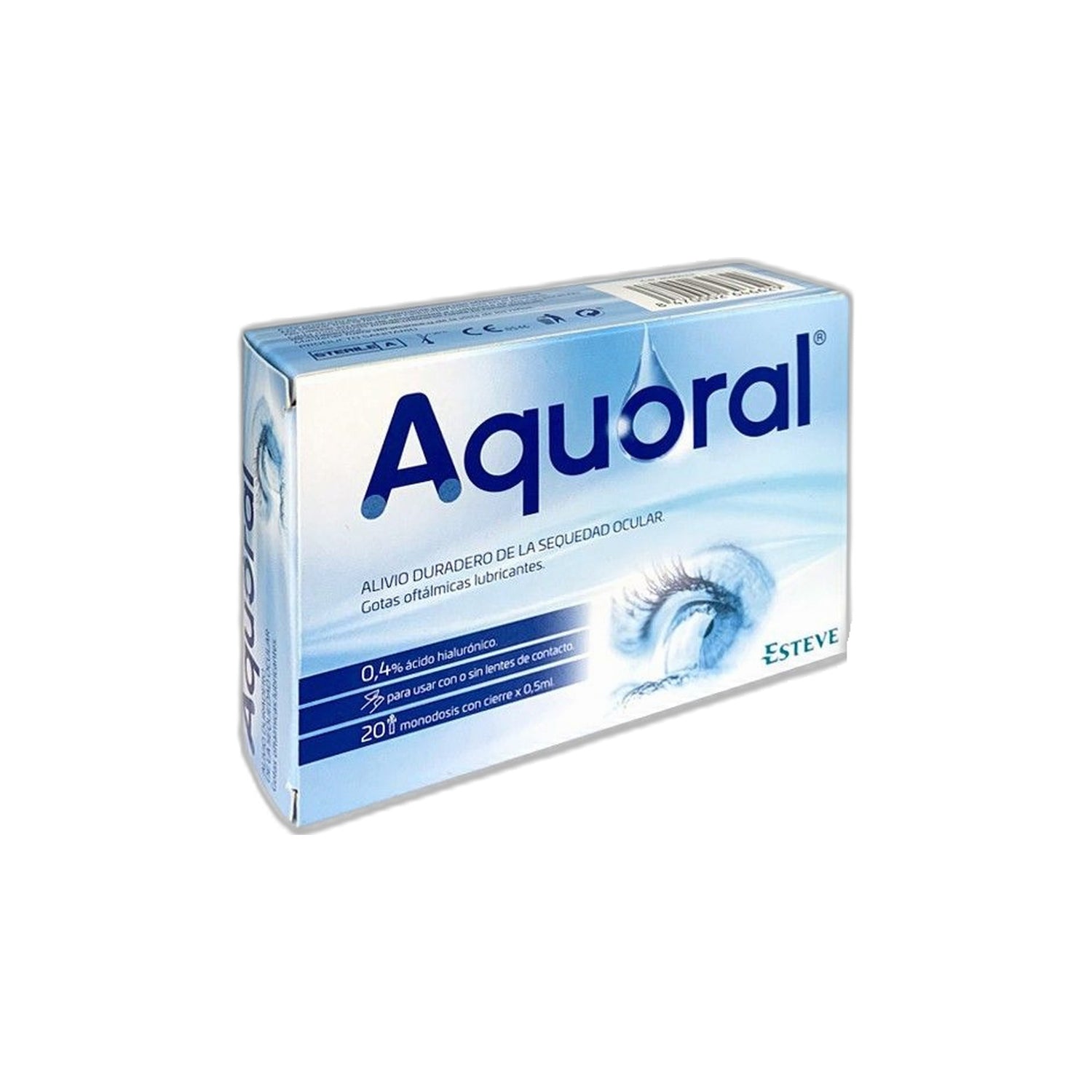 Aquoral Gotas Oftalmológicas Monodose 0,5 ml x20