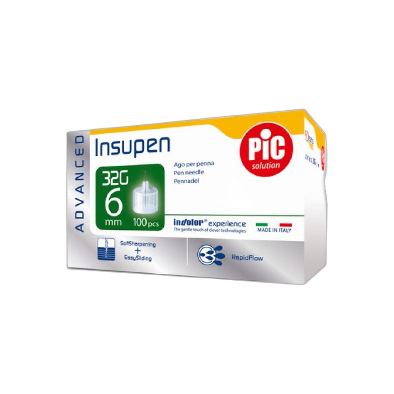 Pic Ad Insupen Agulha 32G x 100