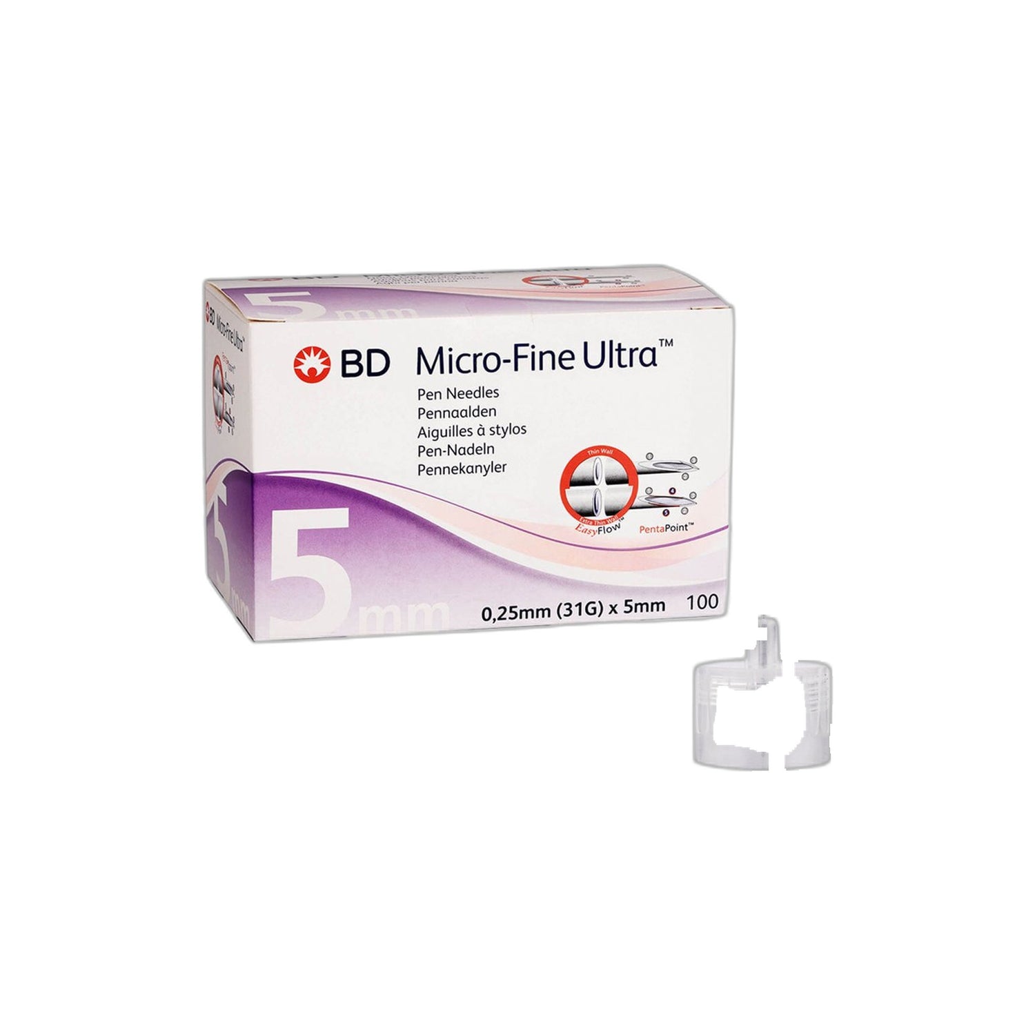 Bd Micro-Fine Ultra Ag 5mm X100