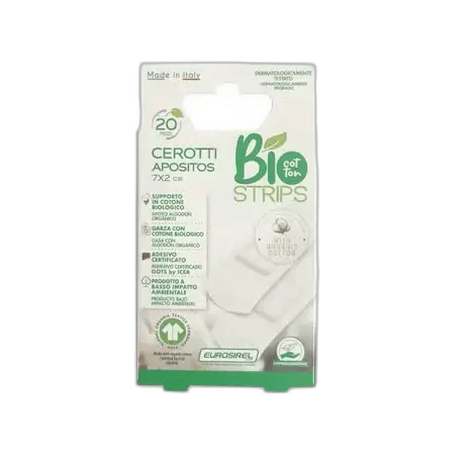 Bio Organic Strips Penso Alg 7x2cm x20