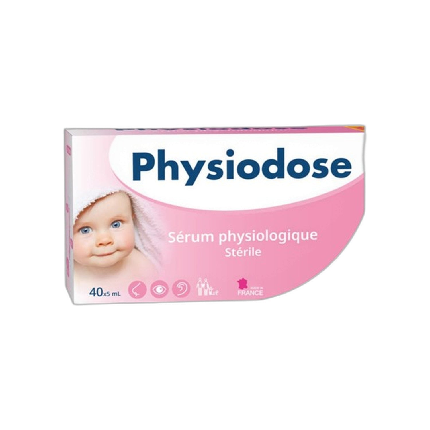 Physiodose Soro Fisiológico Infantil 40x5 ml