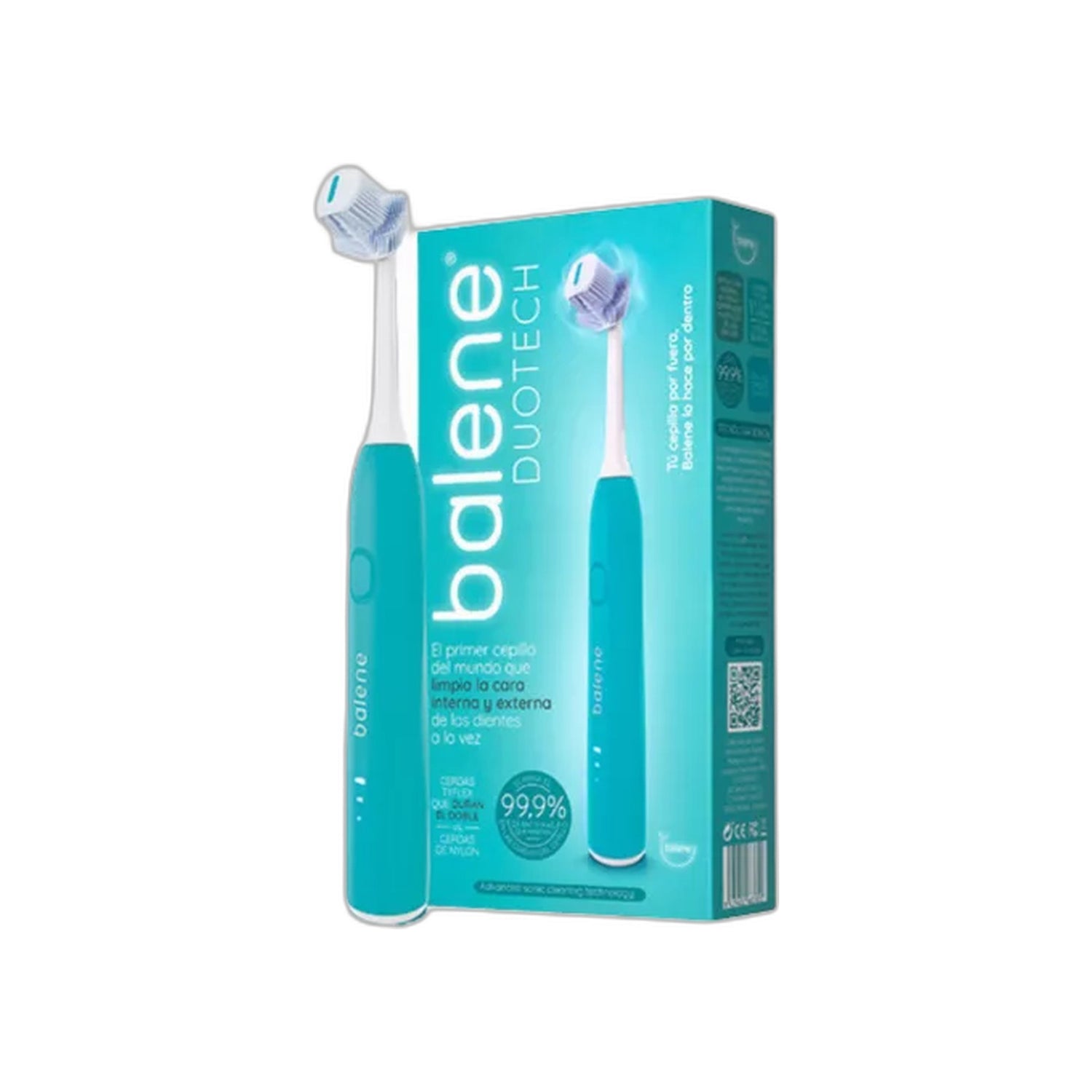 Balene Duotech Escova Dental Elétrica Azul Mar