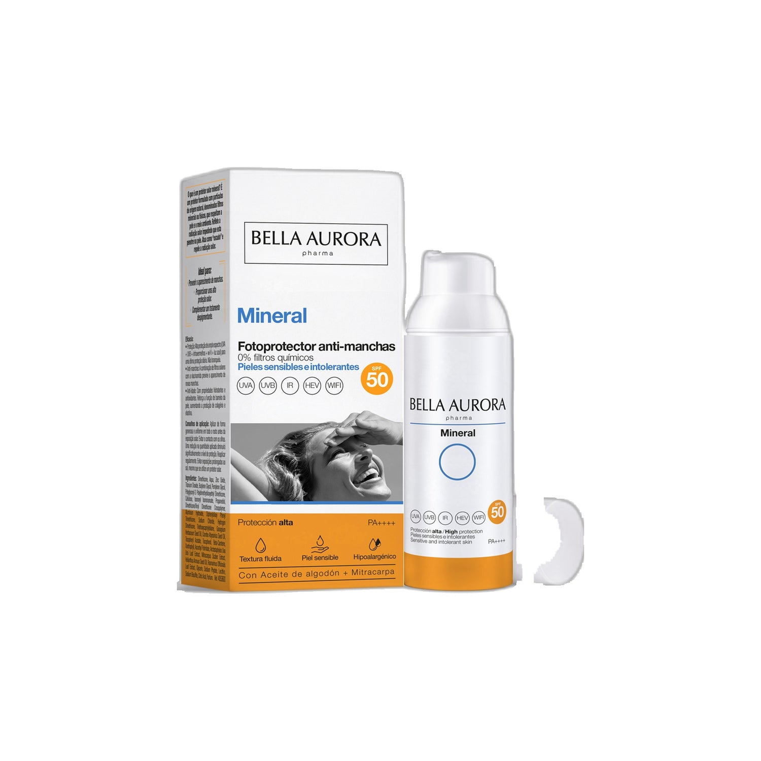 Bella Aurora Mineral SPF50 Creme 50 ml