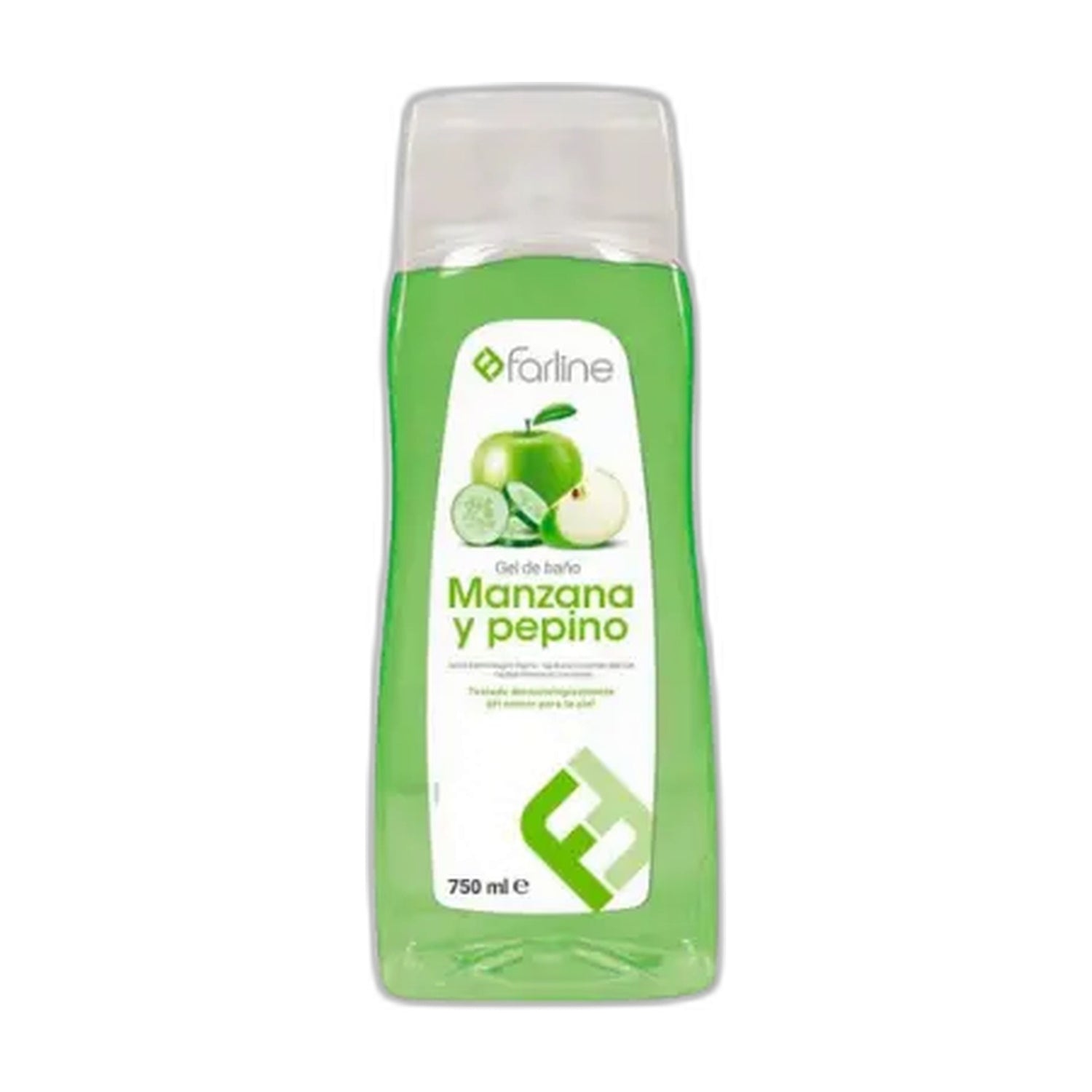 Farline Gel Banho Maçã/Pepino 750 ml