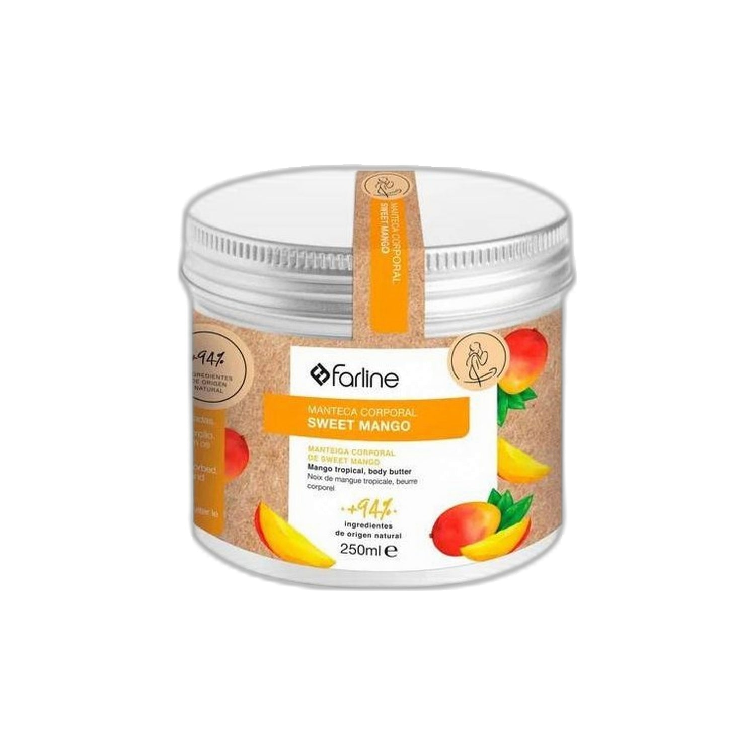 Farline Manteiga Corpo Manga Doce 250 ml