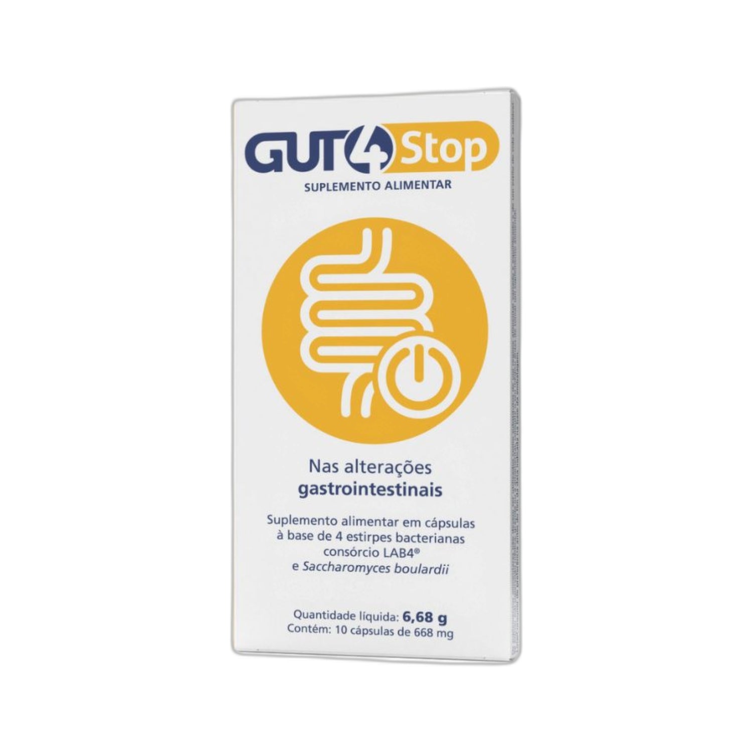 Gut4 Stop Cápsulas 10 Unidades