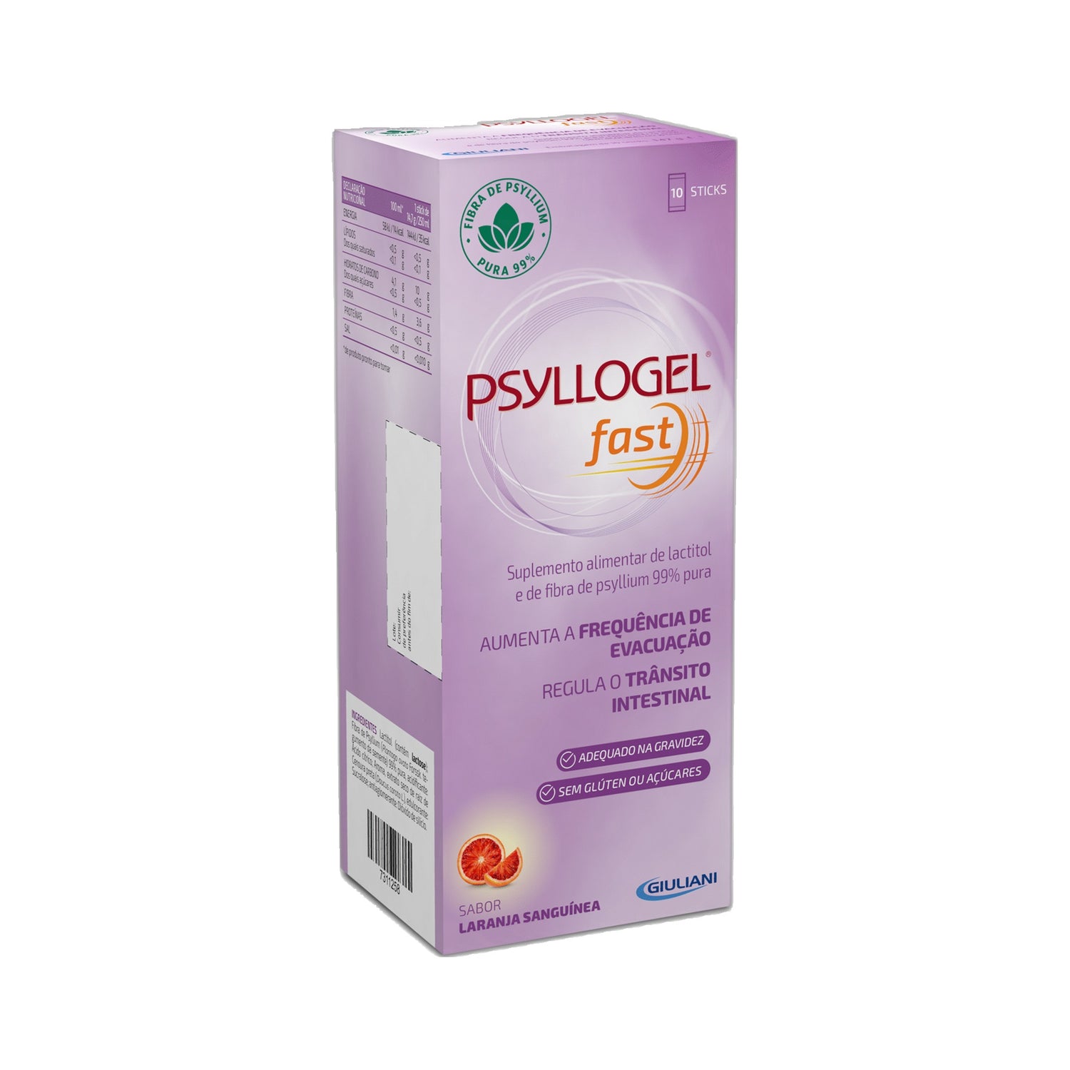 Psyllogel Fast Lar Sanguínea Sticks 10