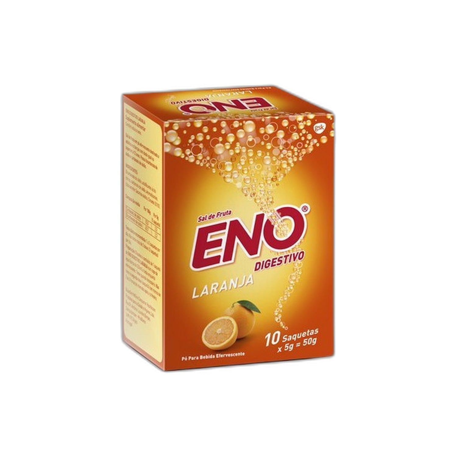 Eno Laranja Pó Efervescente 5 g x 10