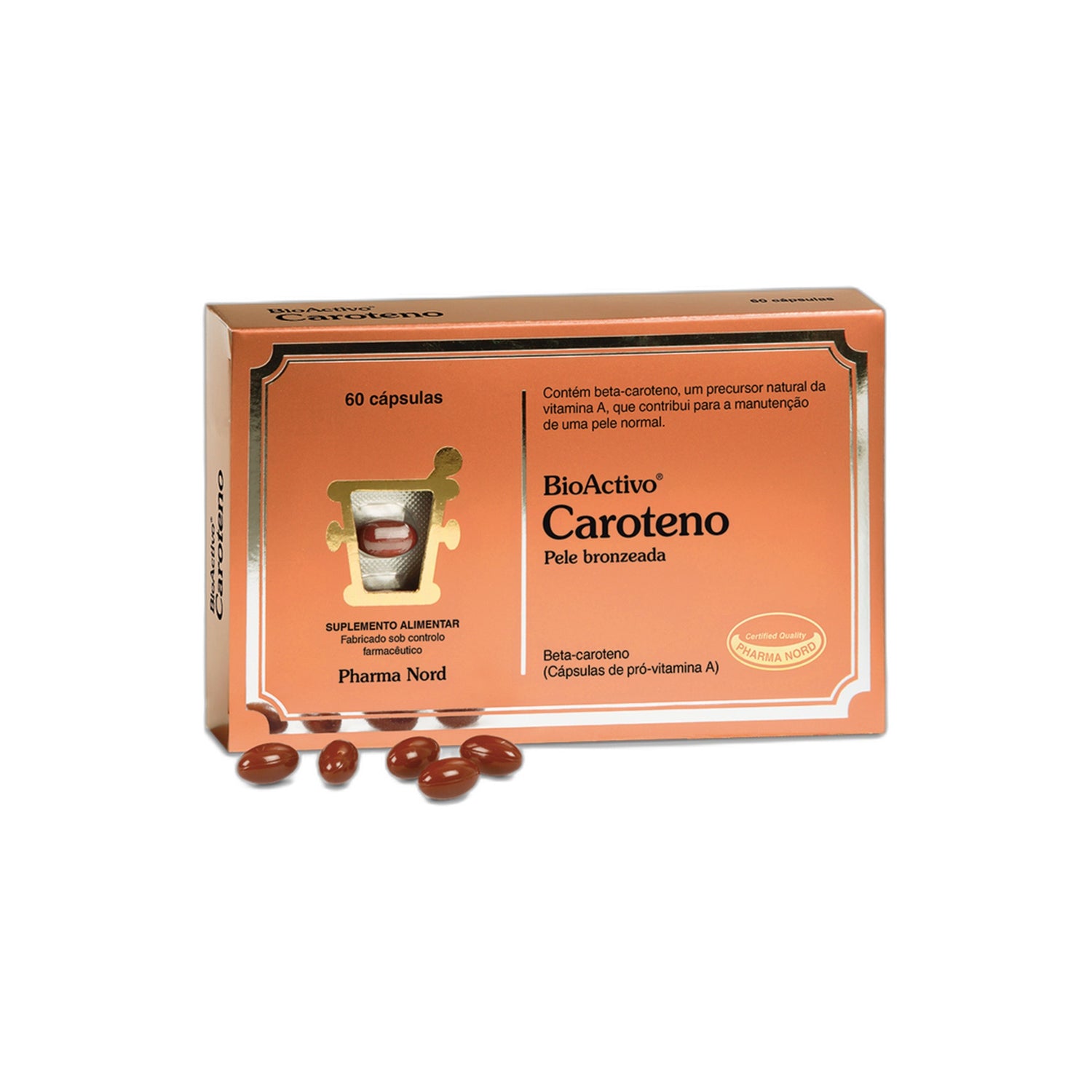 Bioactivo Caroteno Cápsulas 60 Unidades