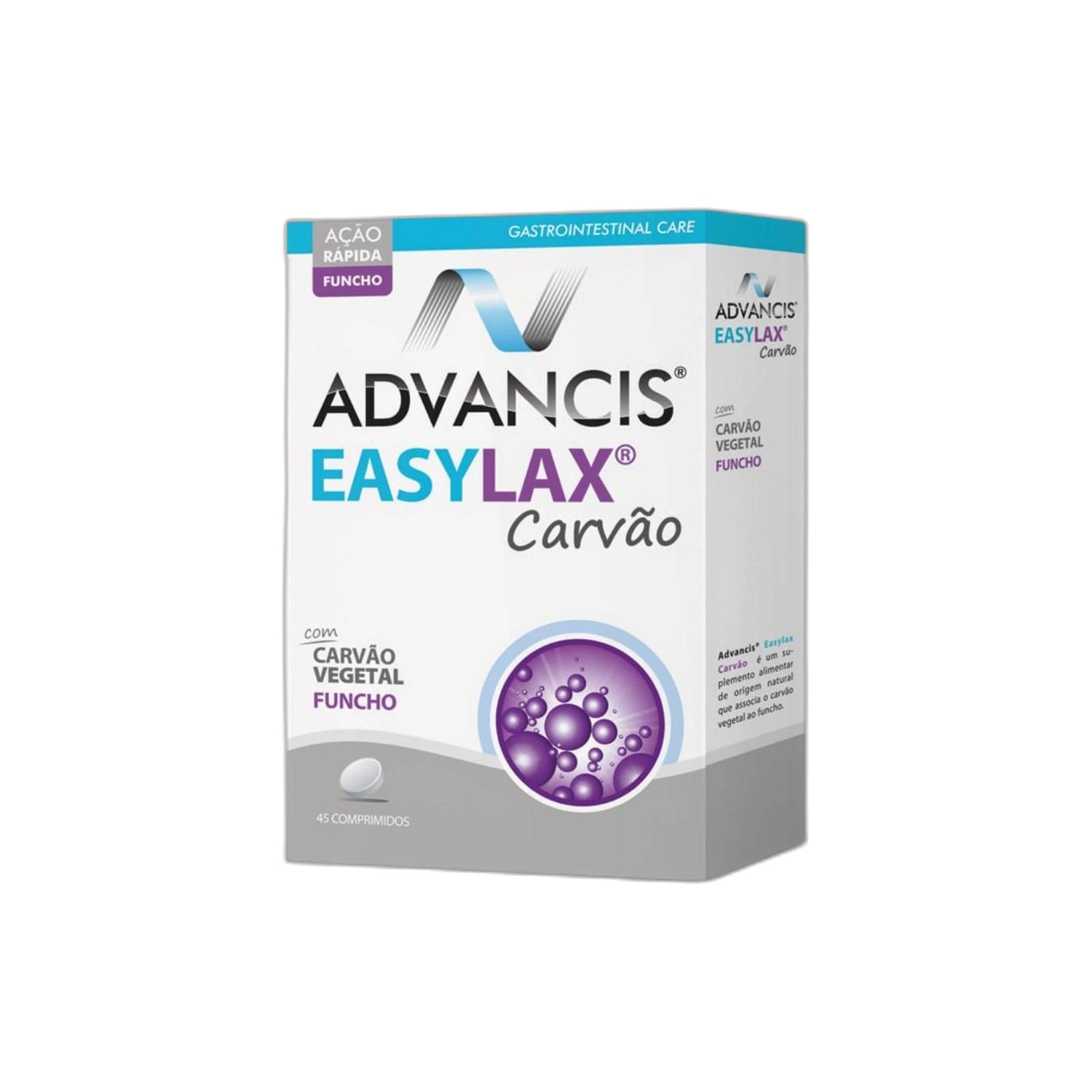 Advancis Easylax Carv Veg+Funcho Comprimidos 45