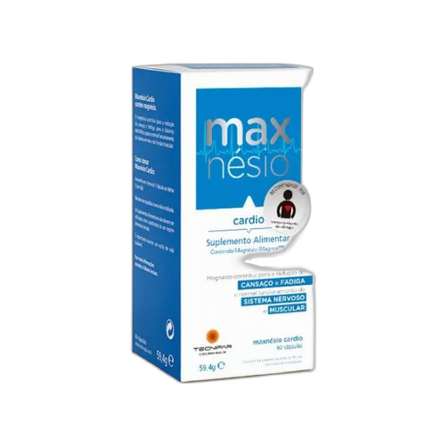 Maxnésio Cardio Cápsulas X 60 Cápsulas