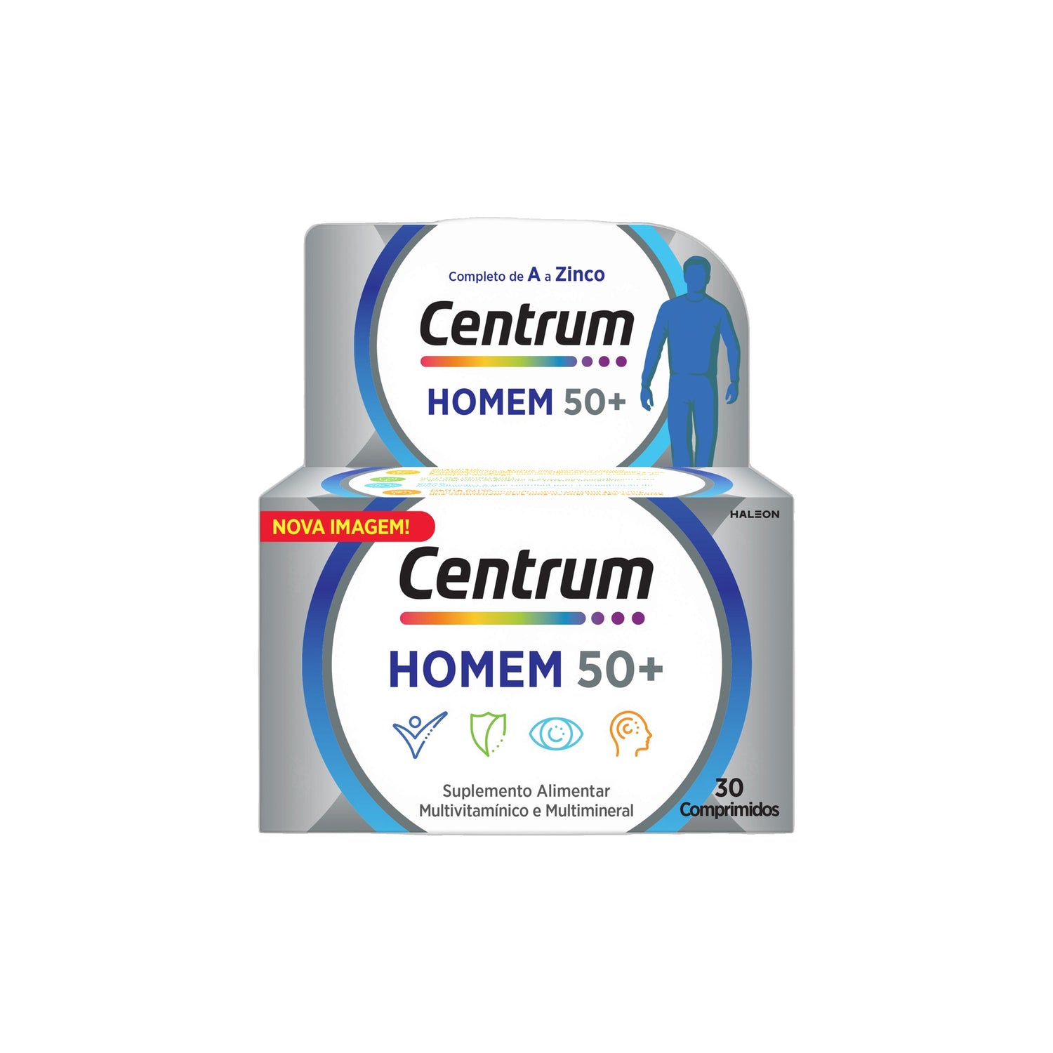 Centrum Homem 50+ Comprimidos 30 Unidades