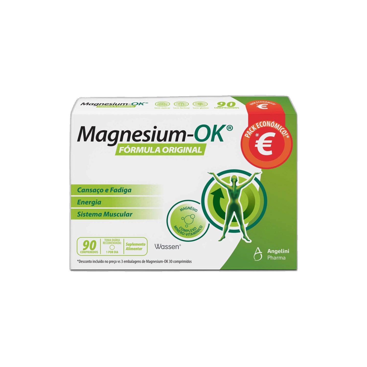 Magnesium Ok Comprimidos 90 Cápsulas