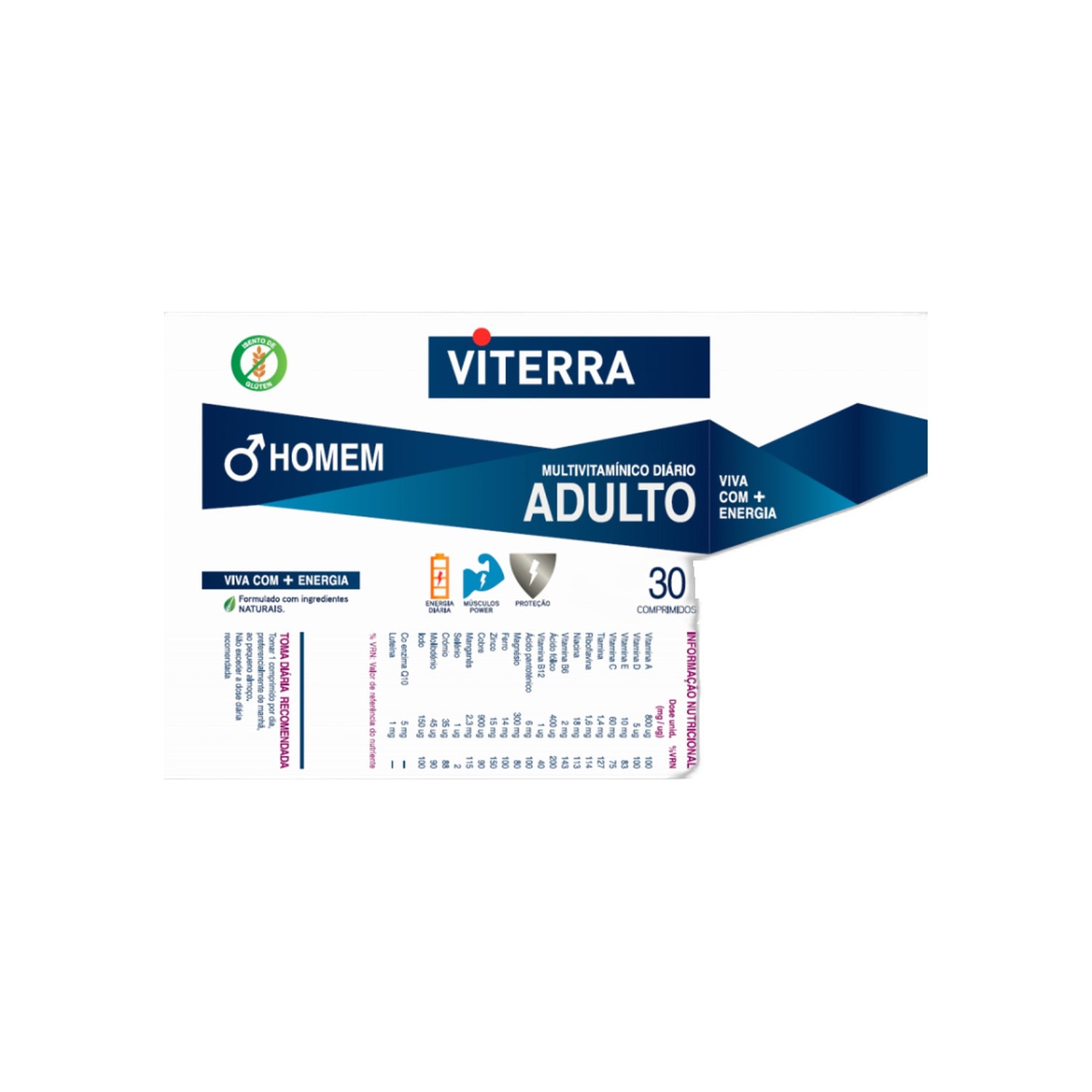 Viterra Homem Adulto 30 Cápsulas