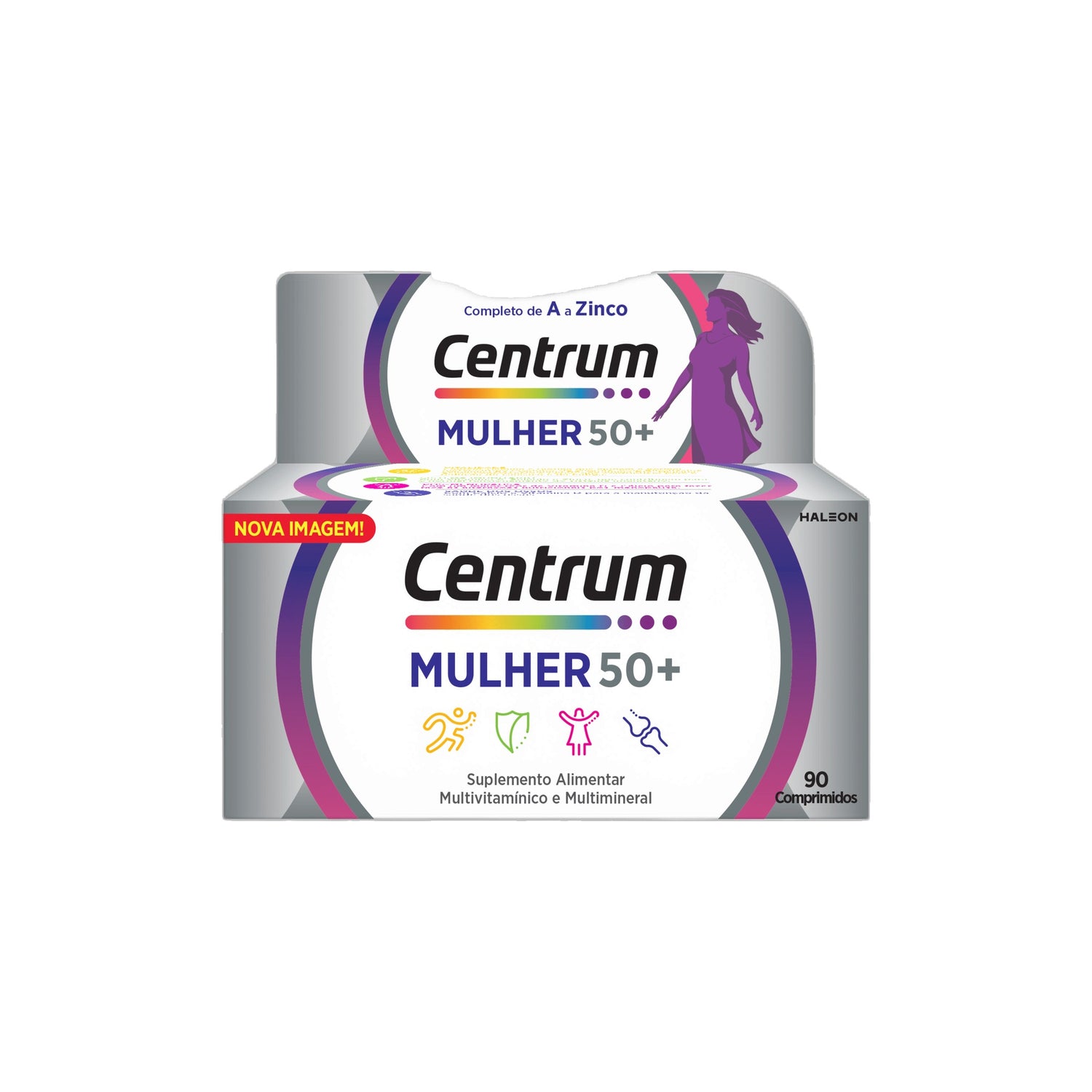 Centrum Mulher 50+ Comprimidos Rev X 90