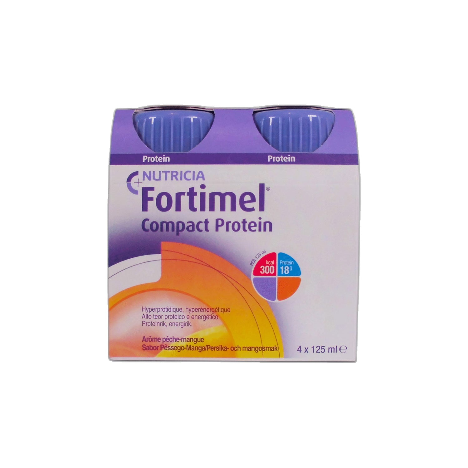 Fortimel Compact Protein Pess/Mang 125 ml x 4