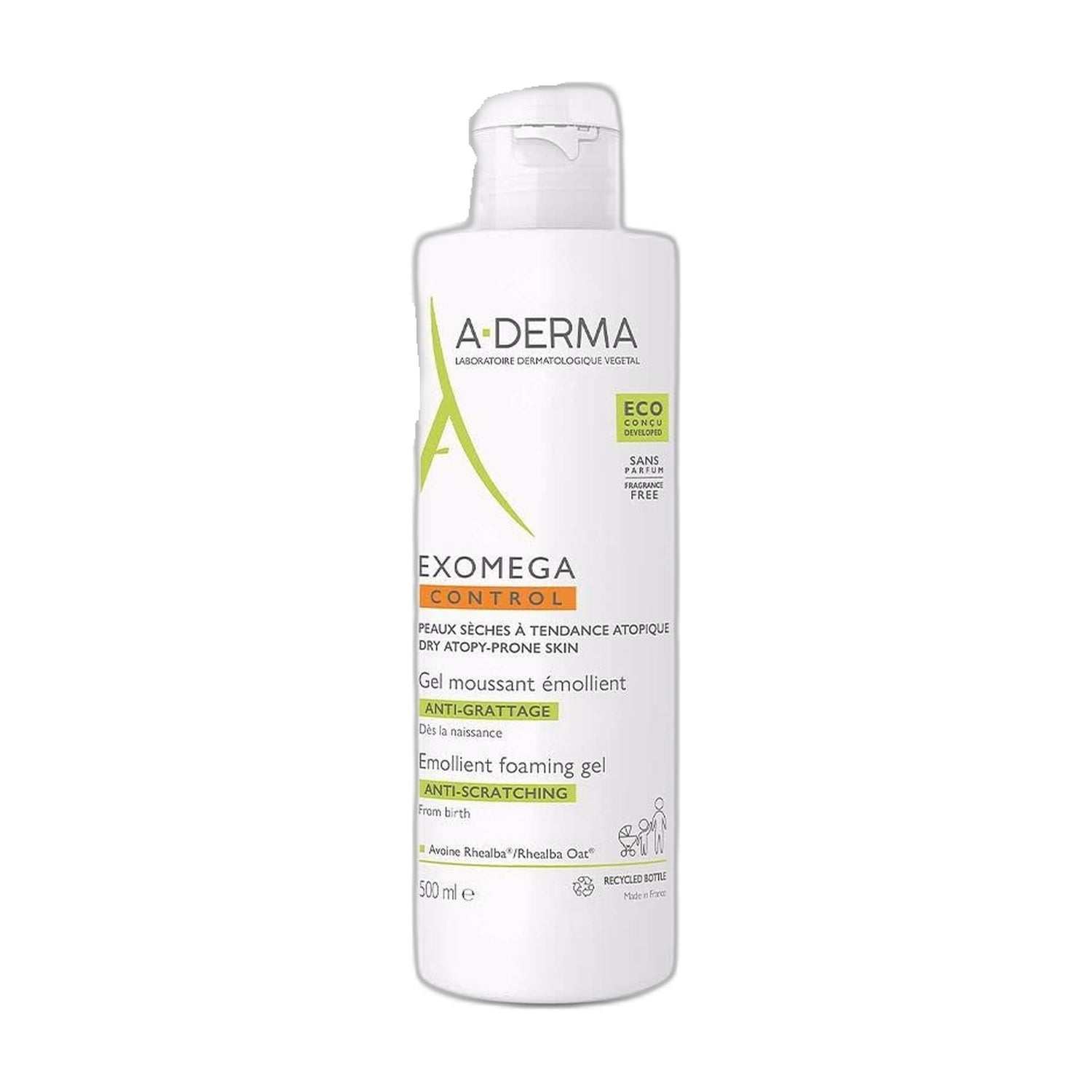 A-Derma Exomega Control Gel Lav 500 ml