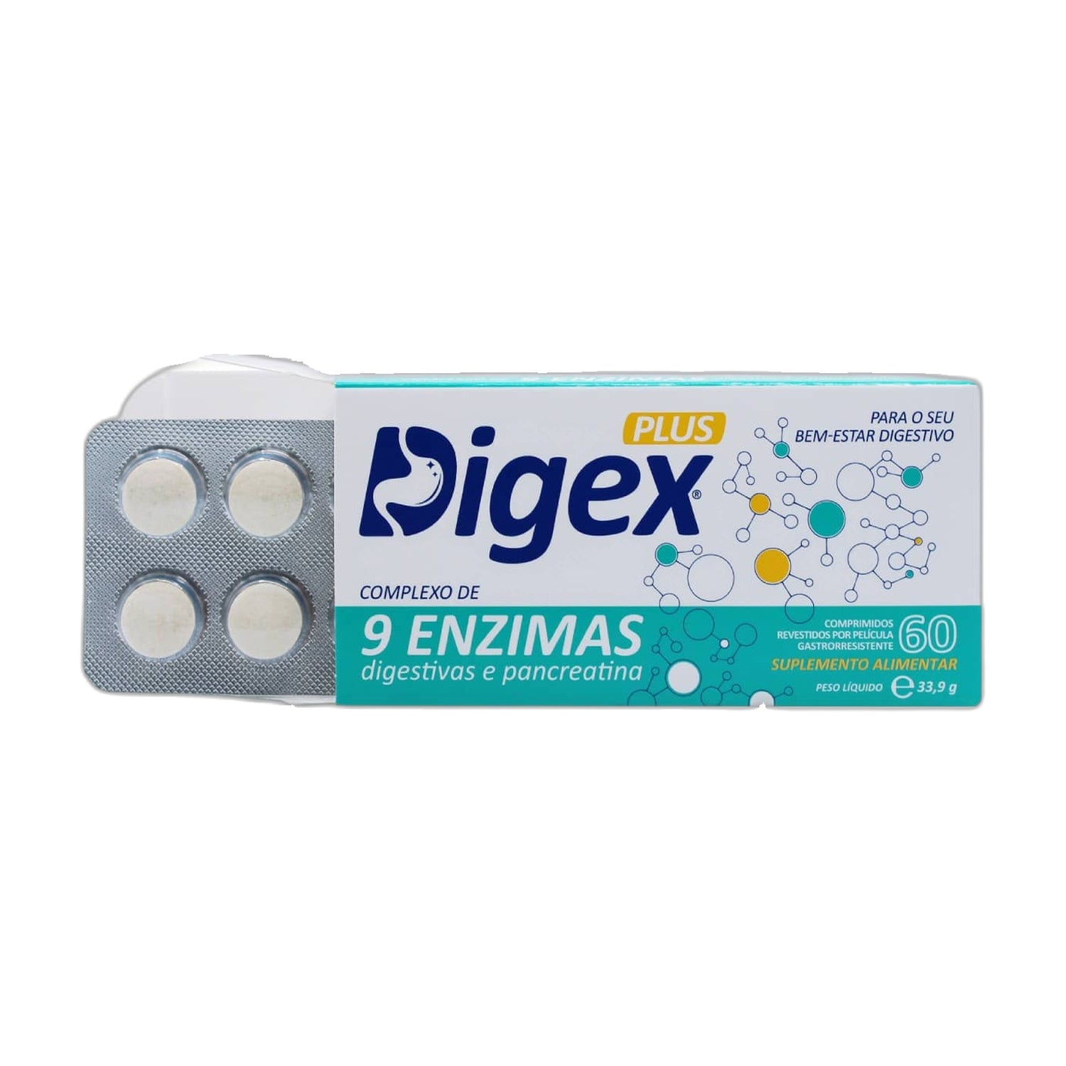 Digex Plus Comprimidos 60 Cápsulas