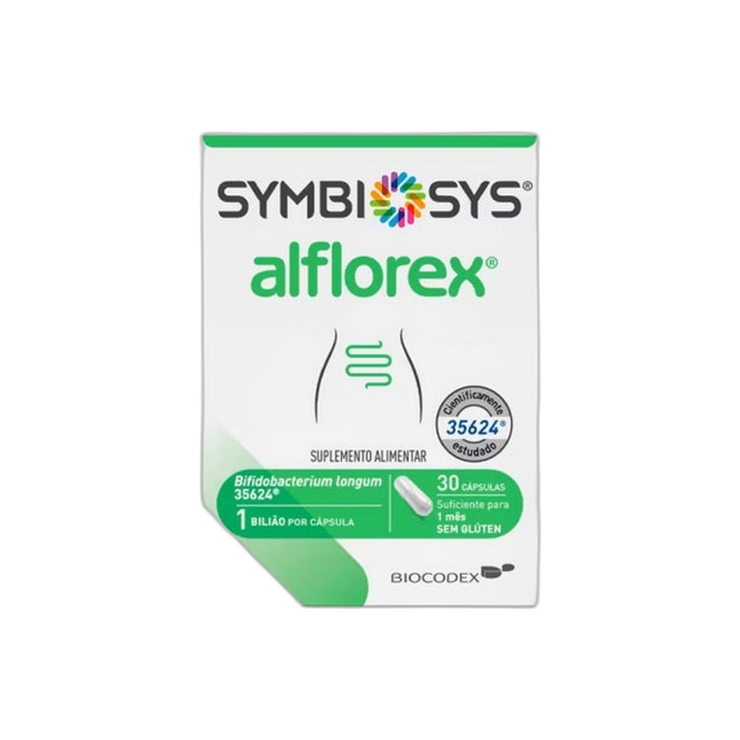 Symbiosys Alflorex Dual Action Cápsulas 30 Unidades