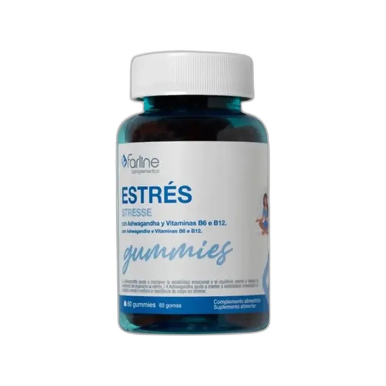 Farline Complement Stresse Gummies 60 Unidades