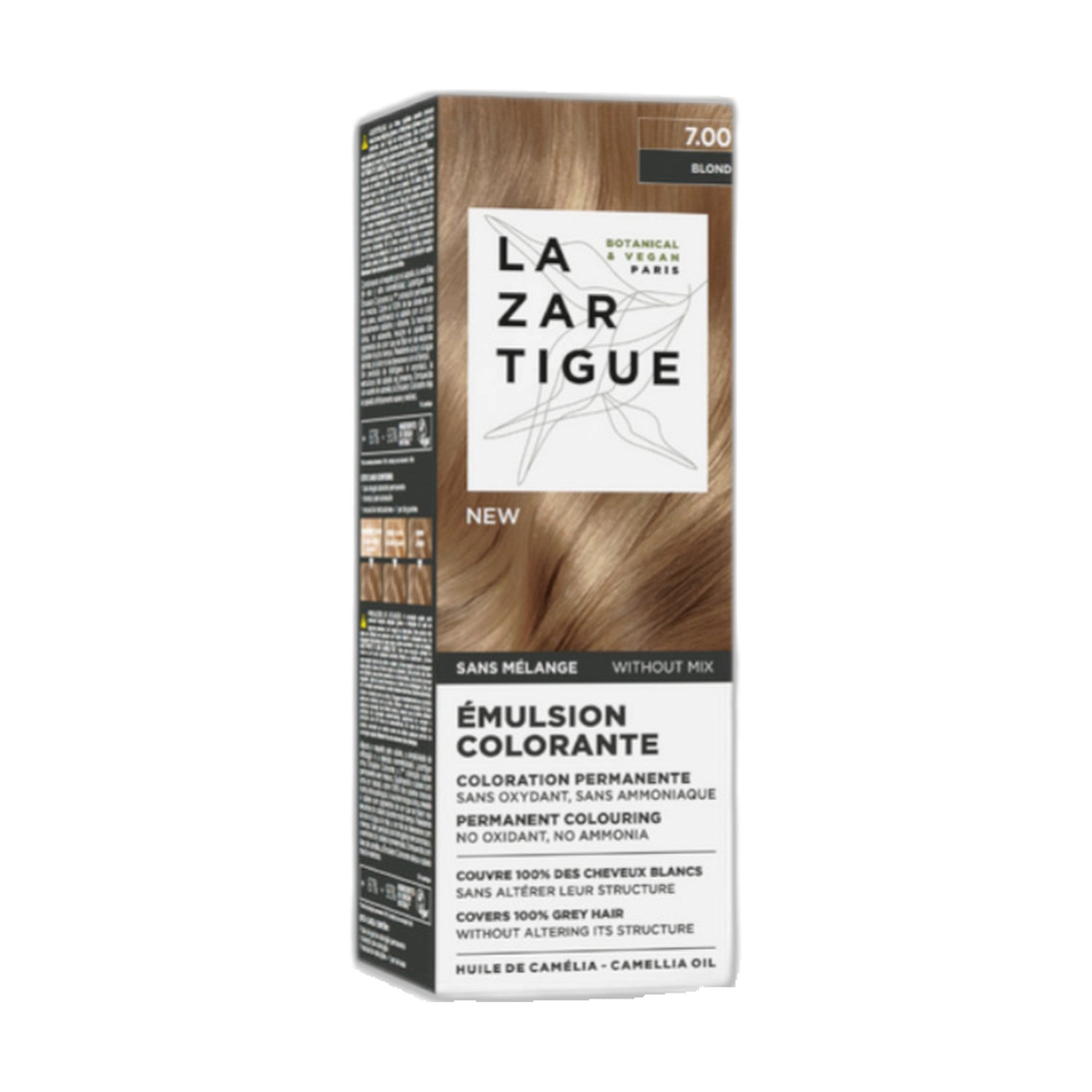 Lazartigue Emulsão Color 7.00 Louro 60 ml