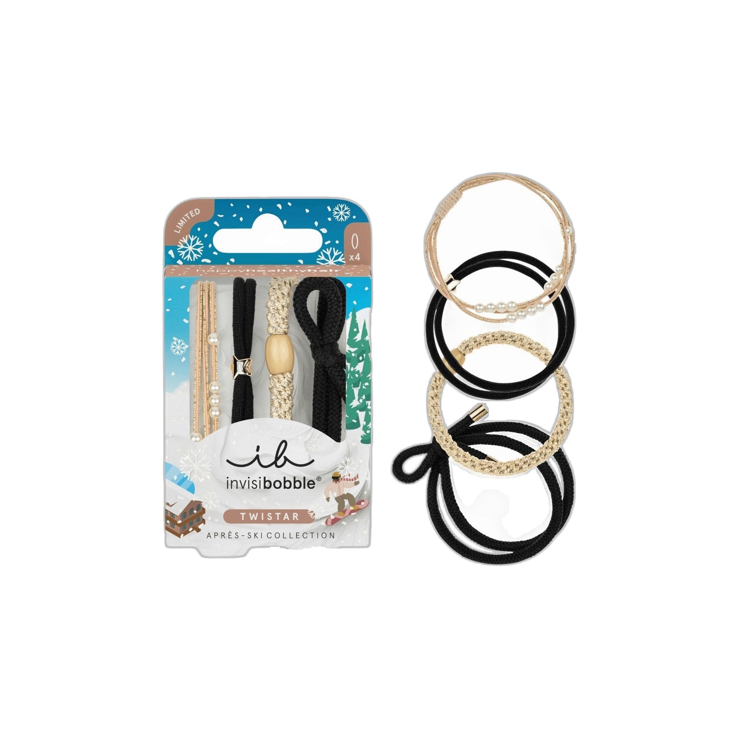 Invisibobble Elast Twistar Après Ski X4