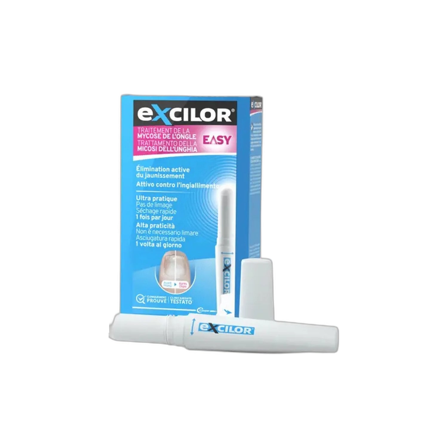 Excilor Easy Caneta Infecção Fúngica Unhas 4 ml