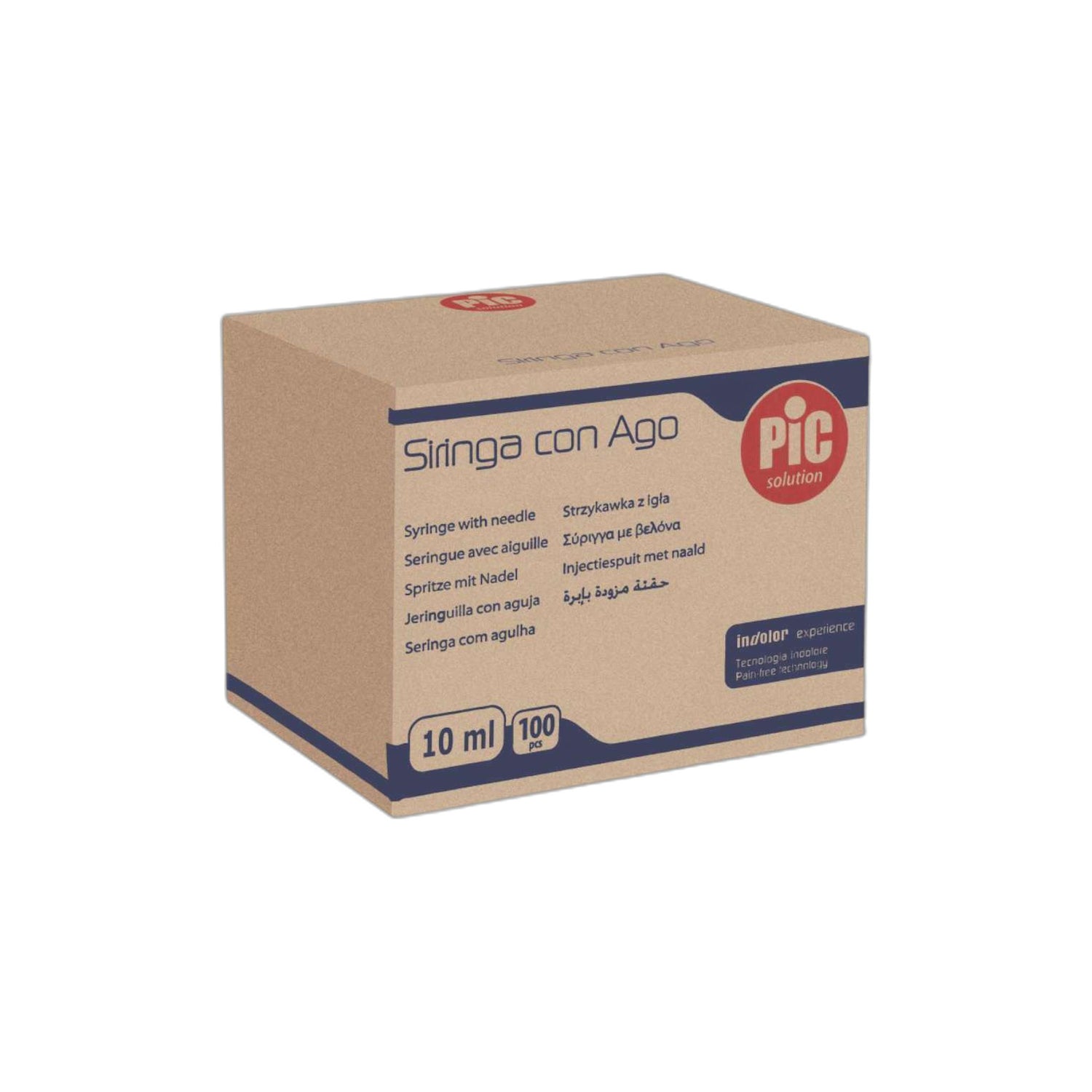 Pic Seringa Com Agulha 21G 10Ml X100