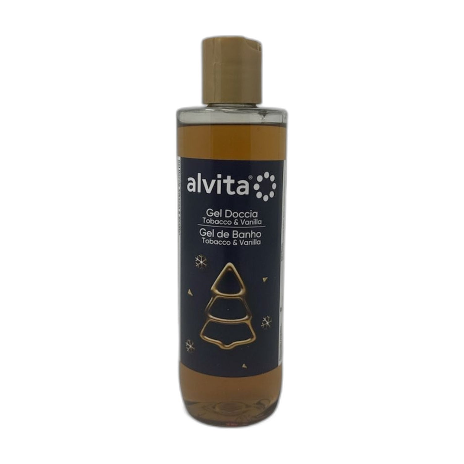 Alvita Natal Gel Banho Tobacco e Baunilha 250 ml