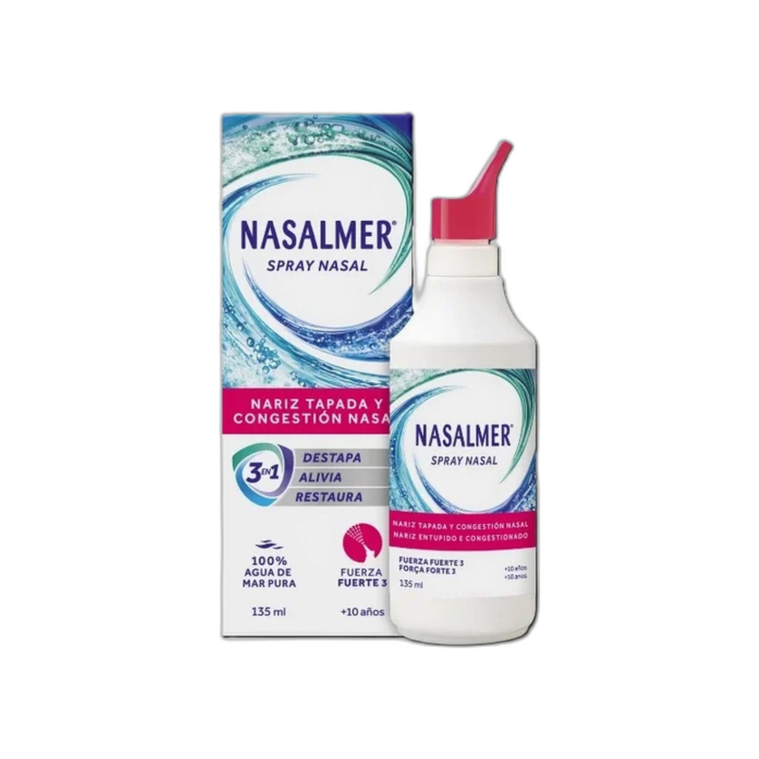 Nasalmer Spray Nasal Força Forte 135 ml