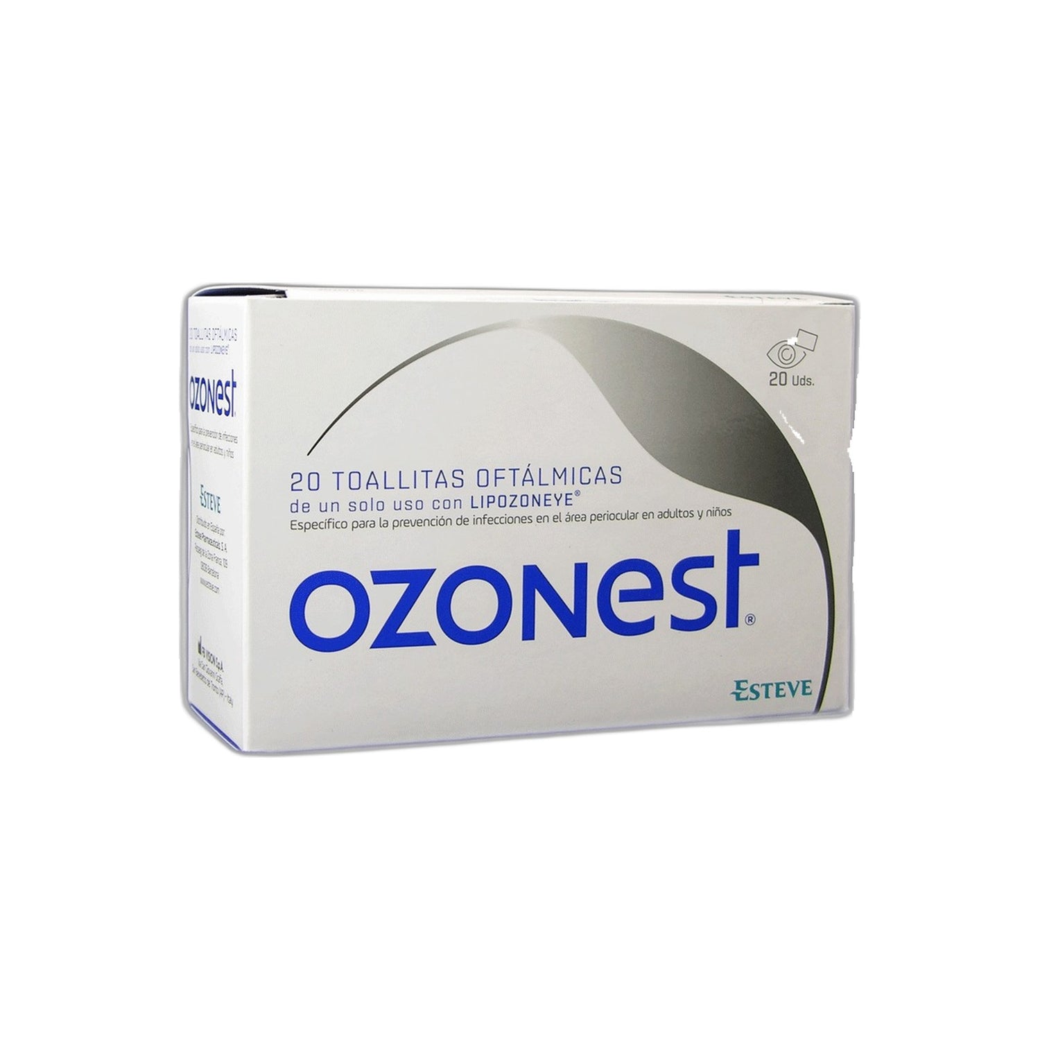 Ozonest Toalhitas Oftálmicas 20 Unidades