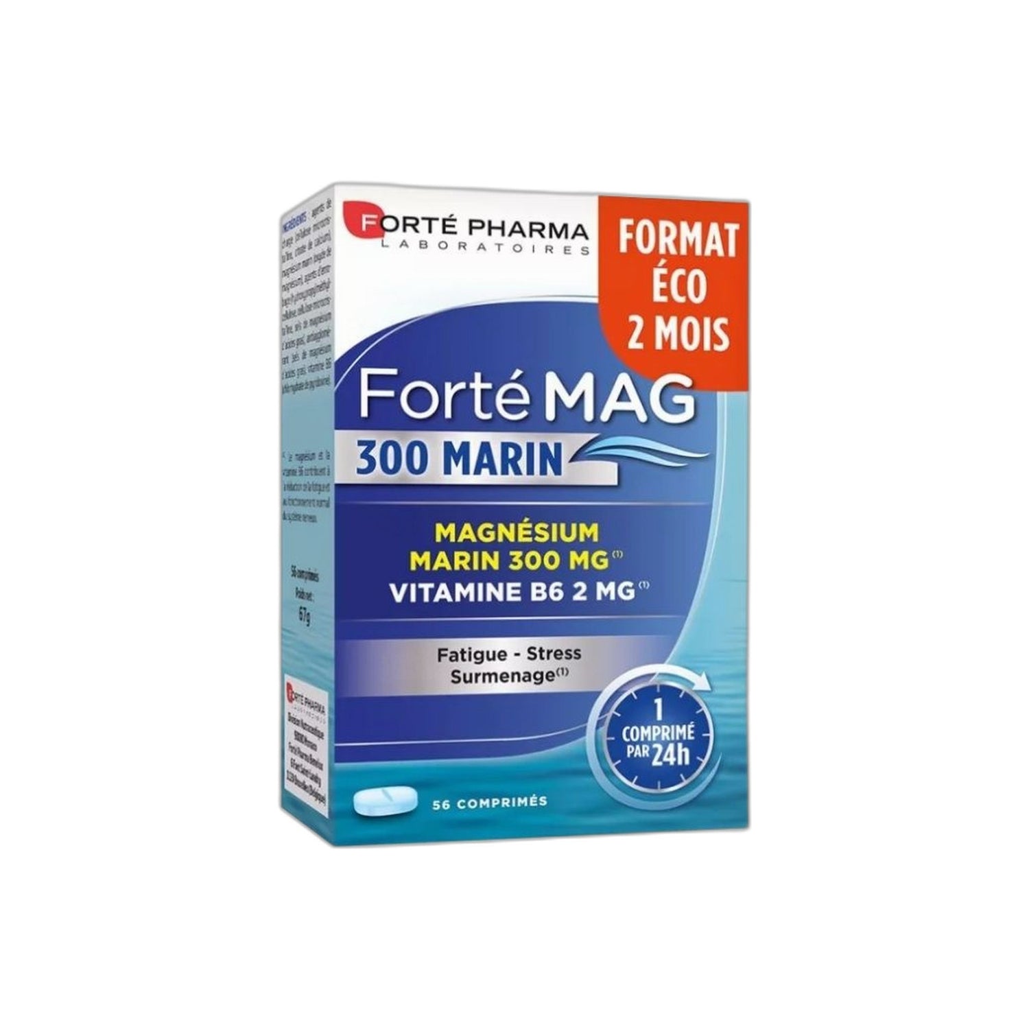 Forte Magnésio Marinho 300 56 Comprimidos