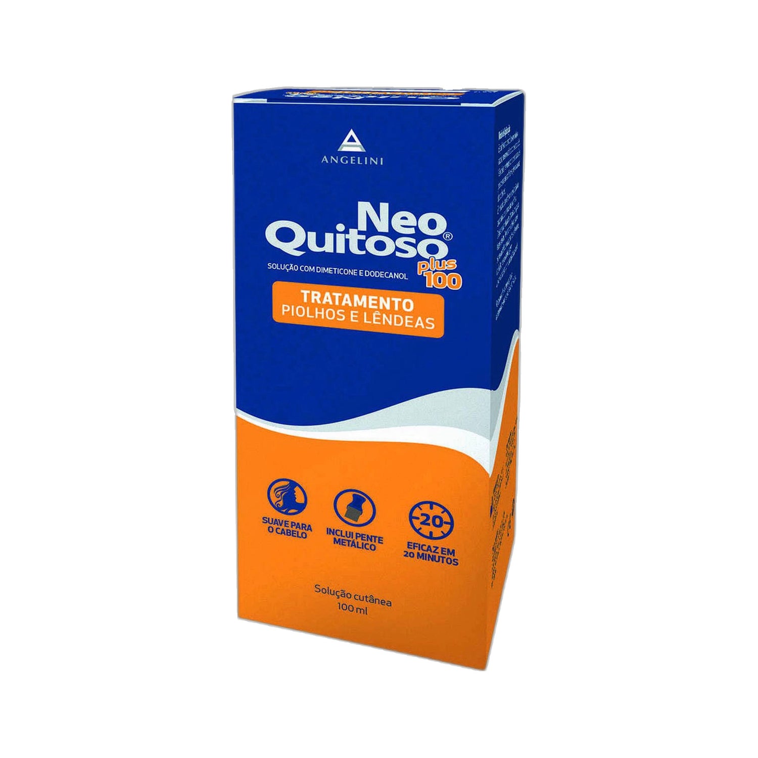 Neo Quitoso Plus Solução Cut Piolhos Lend 100 ml