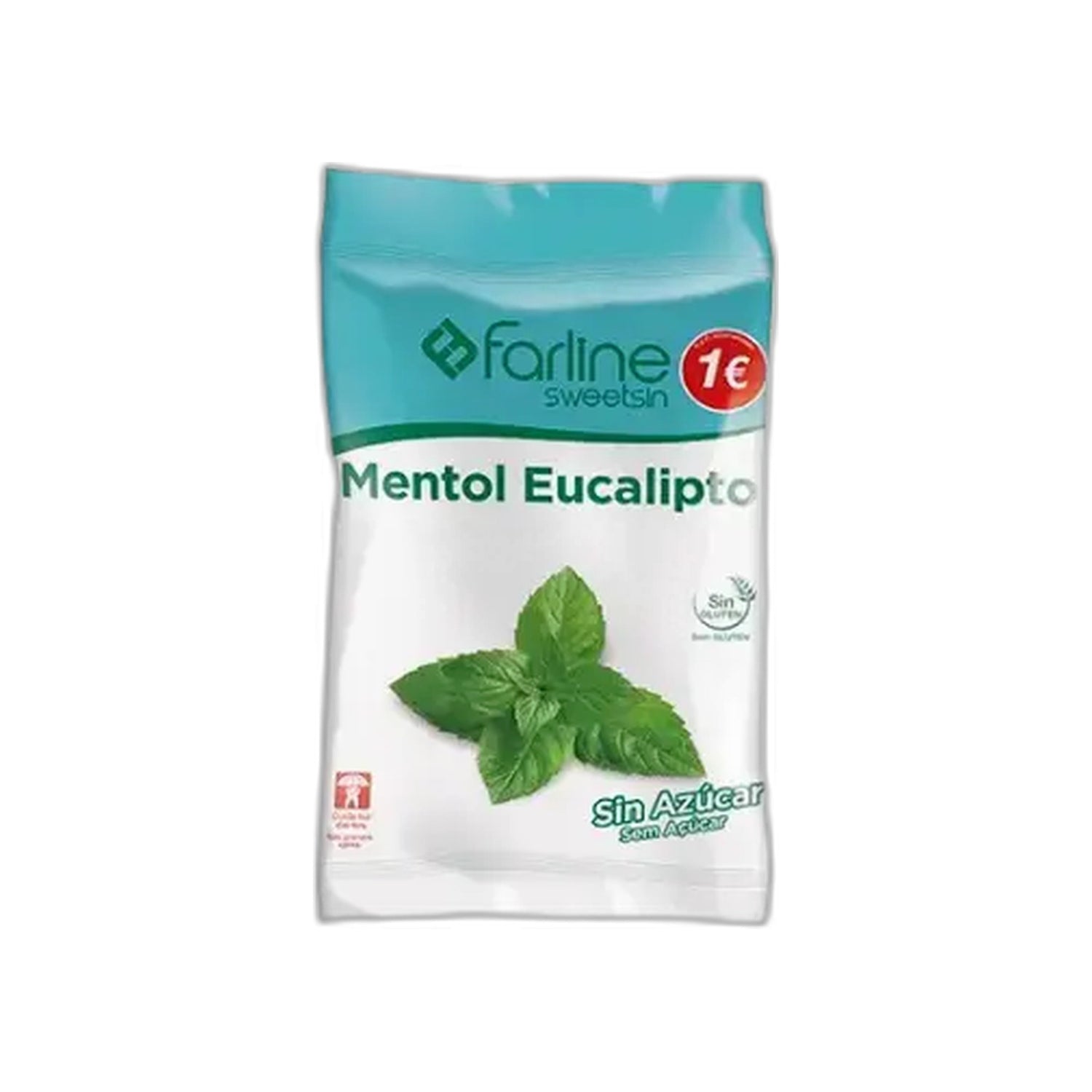 Farline Sweetsin Rebuçados Mentol Eucalipto 40 g