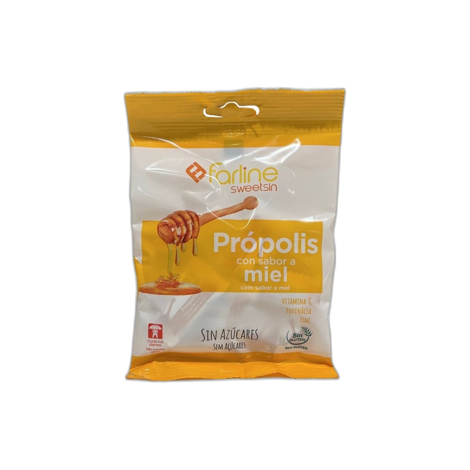 Farline Sweetsin Rebuçados Propol Mel 40 g