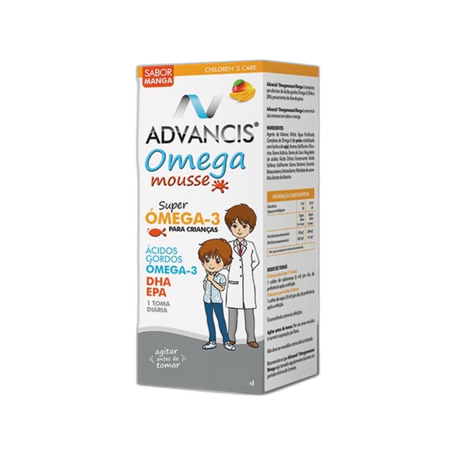 Advancis Omega Mousse Emulsão Manga 100 ml