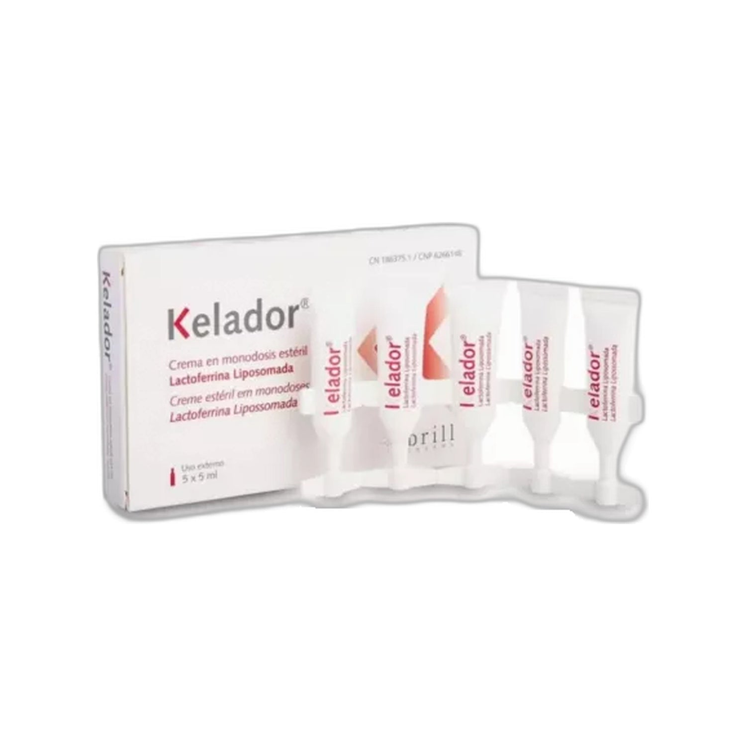 Kelador Creme Monodoses 5x5 ml