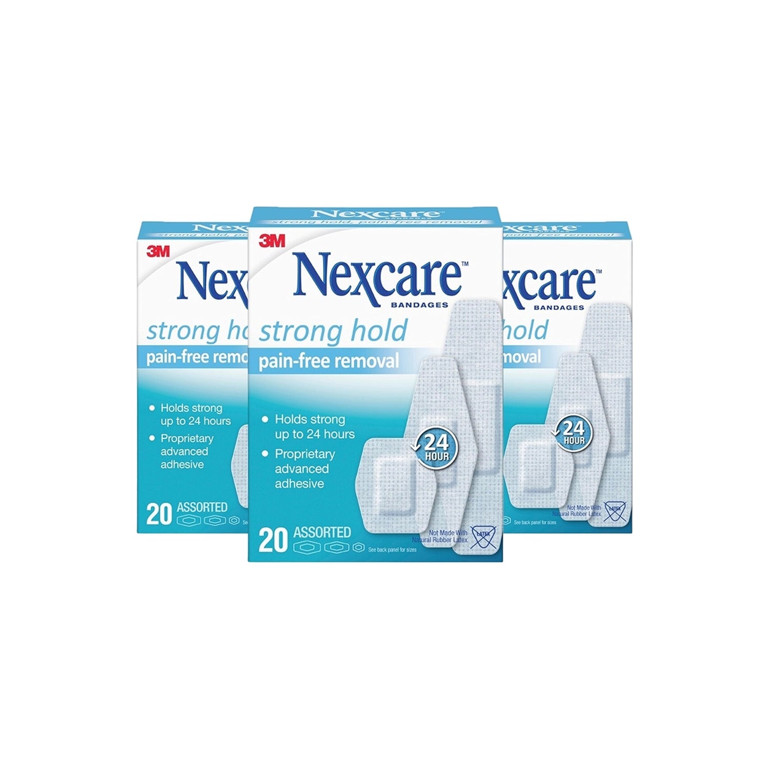 Nexcare Pensos Rápidos Universais Sortidos 20 Unidades