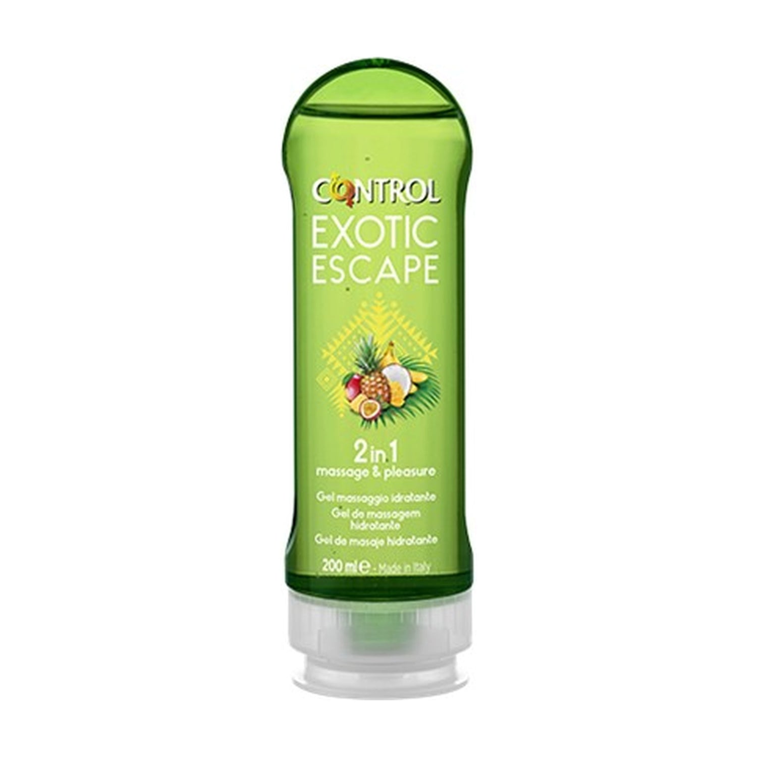 Control 2in1 Gel de Massagem Exotic 200 ml