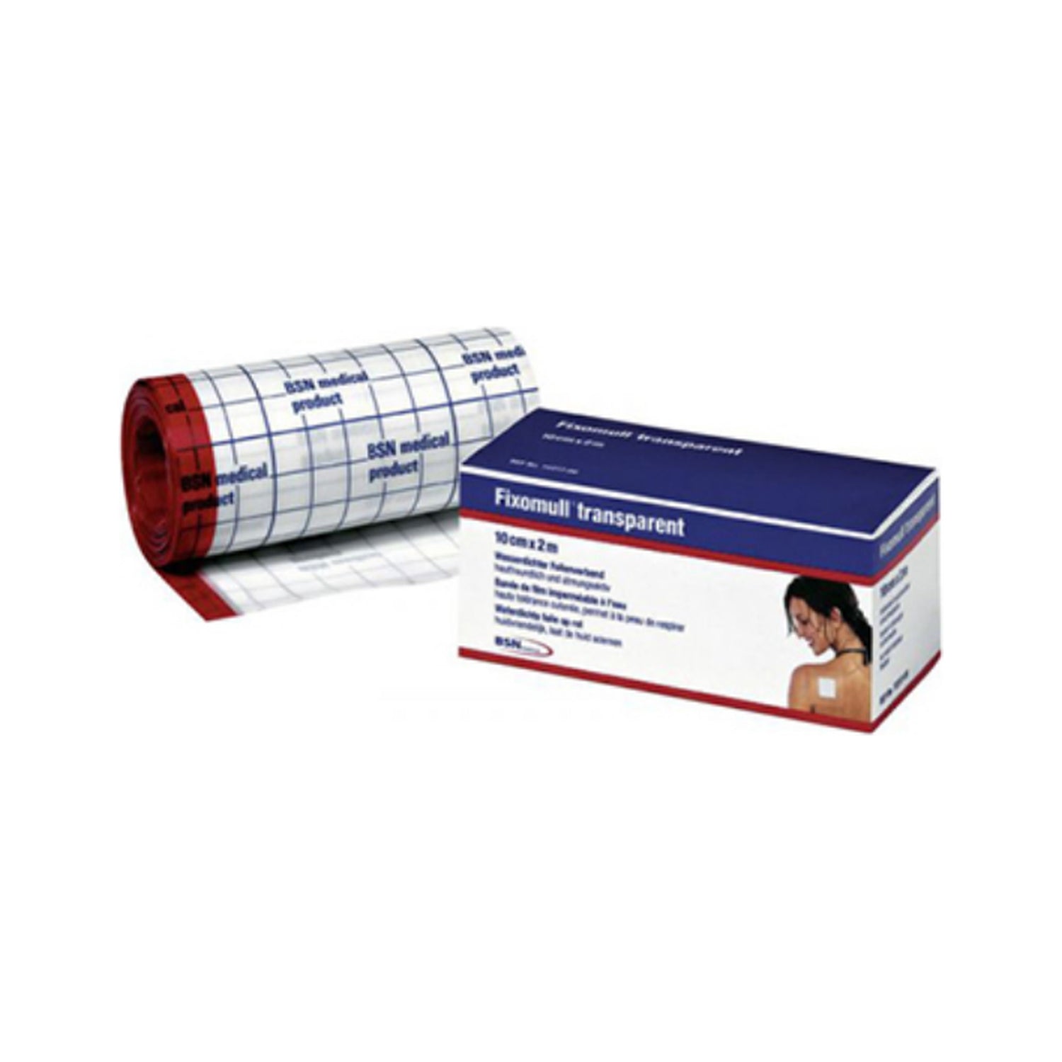 Fixomull Transparent Adesivo 10 cm x 2 m