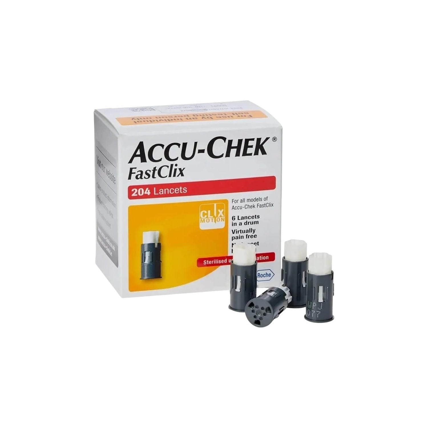 Accu-Chek FastClix Lancetas 204 Unidades