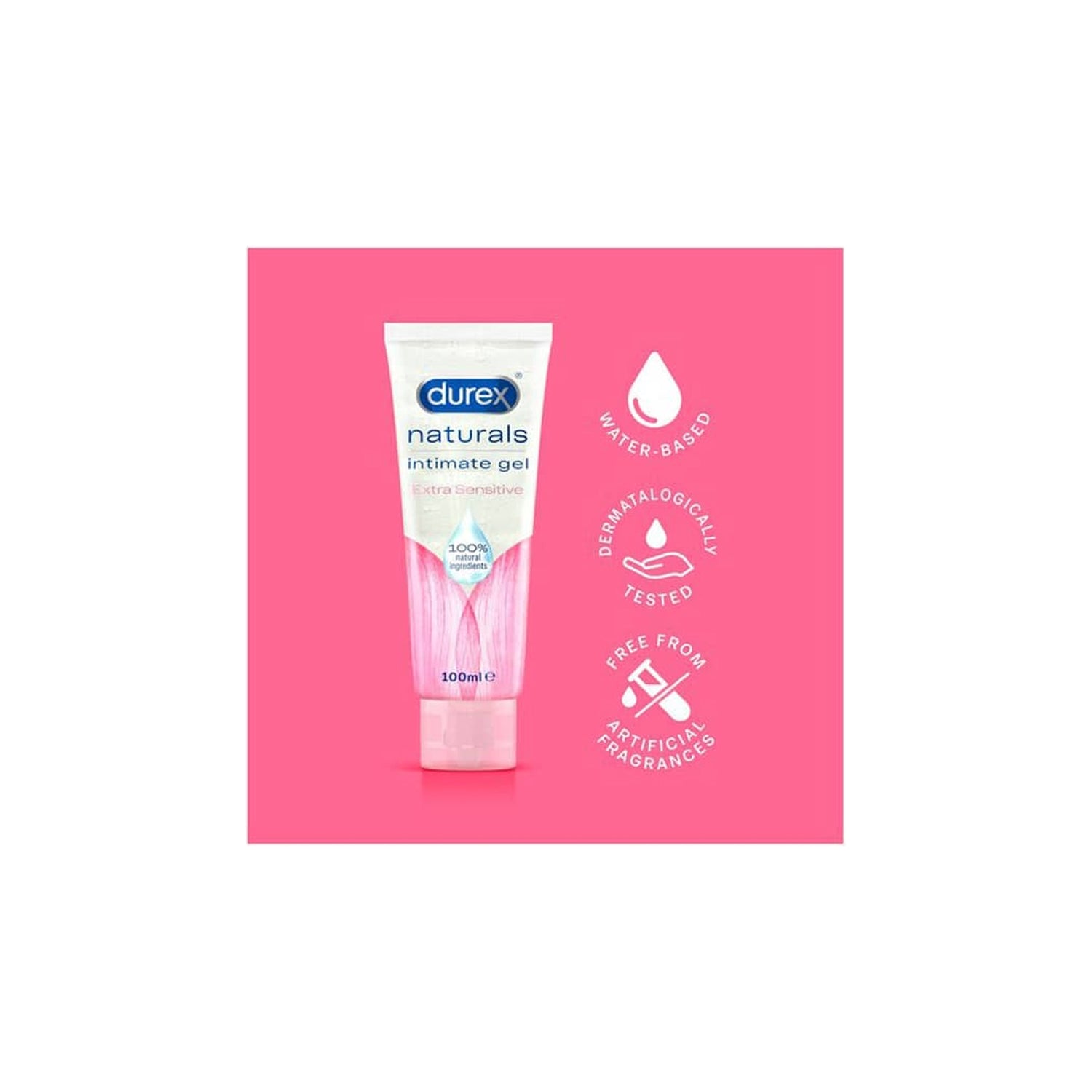Durex Naturals Extra Sensitive Gel Lubrificante 100 ml