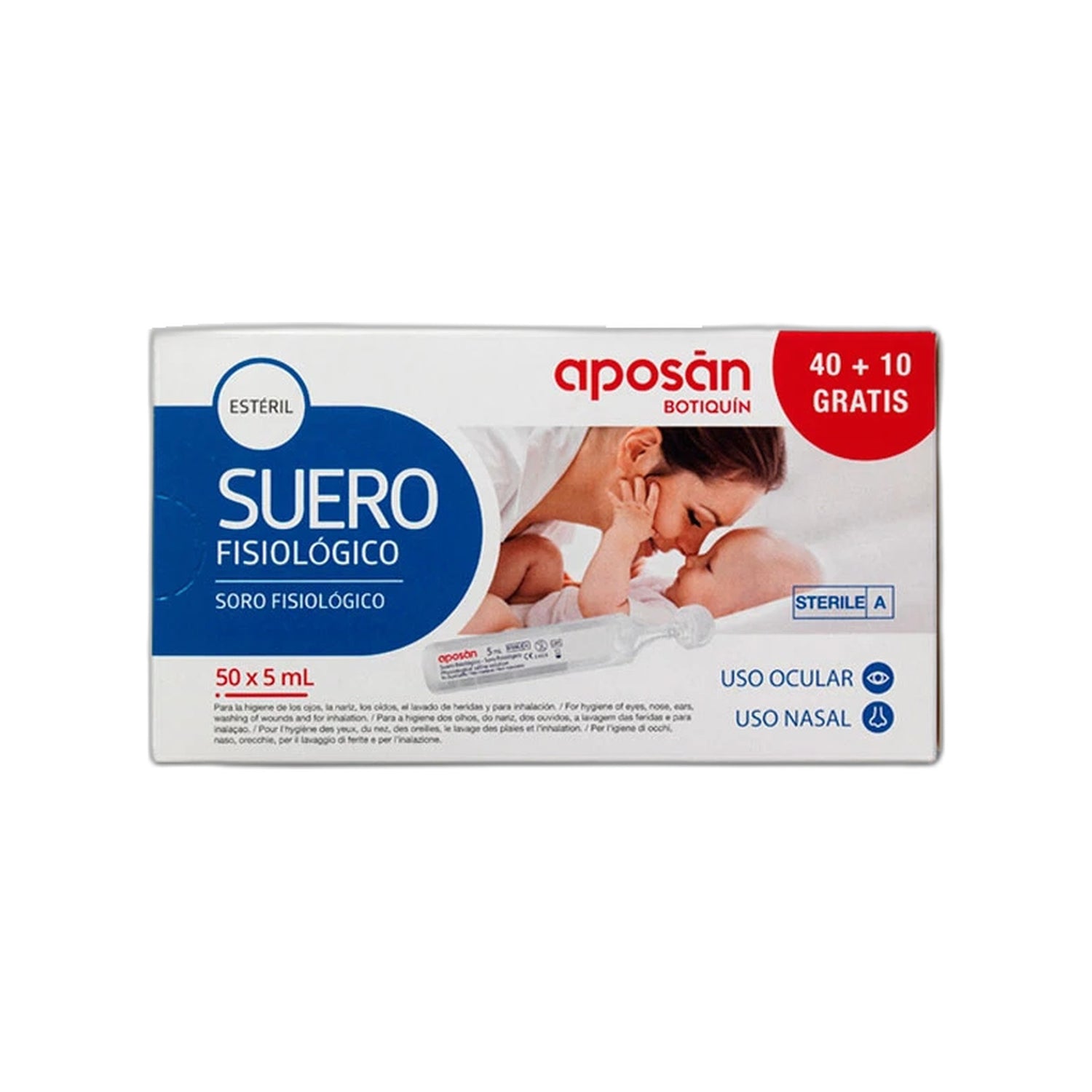 Aposán Soro Fisiológico 50 Unidades x 5 ml